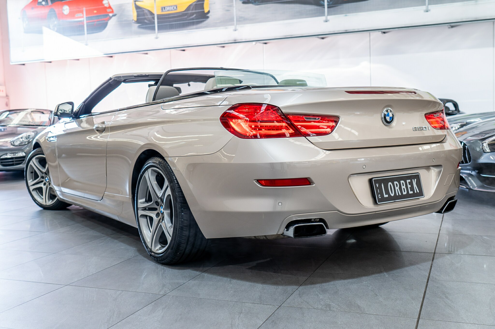 2011 BMW 6 F12 50I 8 SP AUTOMATIC 2D CONVERTIBLE