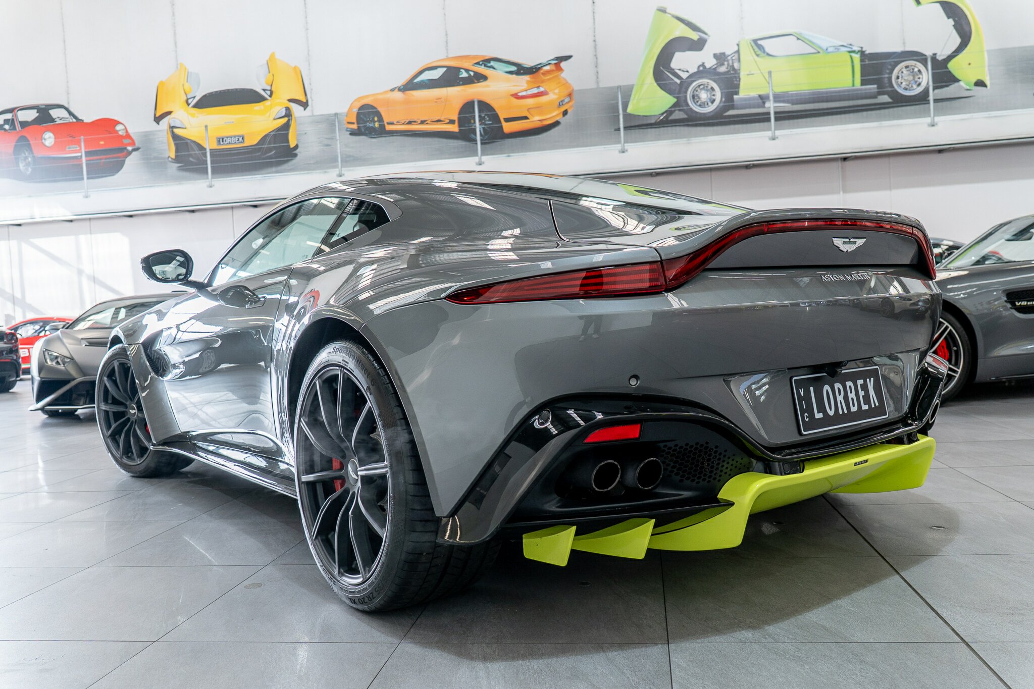 2018 ASTON MARTIN VANTAGE MY19 8 SP AUTOMATIC SEDAN