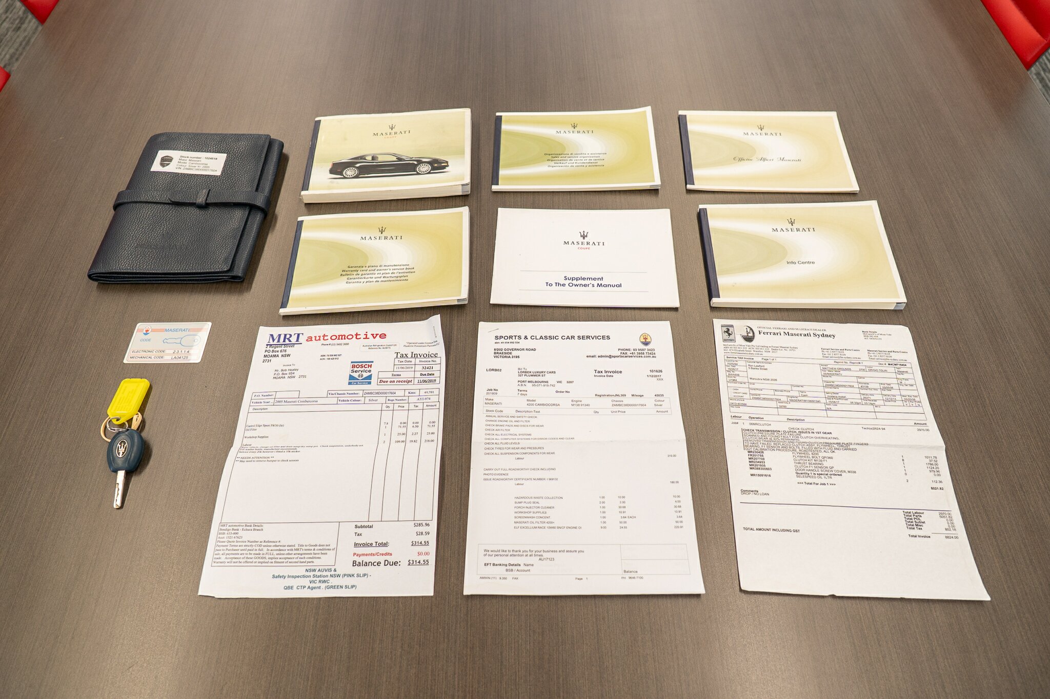 2005 MASERATI COUPE CAMBIOCORSA 6 SP MANUAL CAMBIO CORSA 2D COUPE