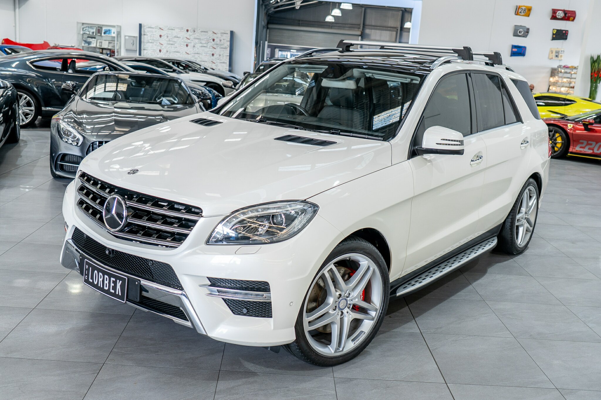 2015 MERCEDES-BENZ ML 166 MY15 500 (4X4) 7 SP AUTOMATIC 4D WAGON