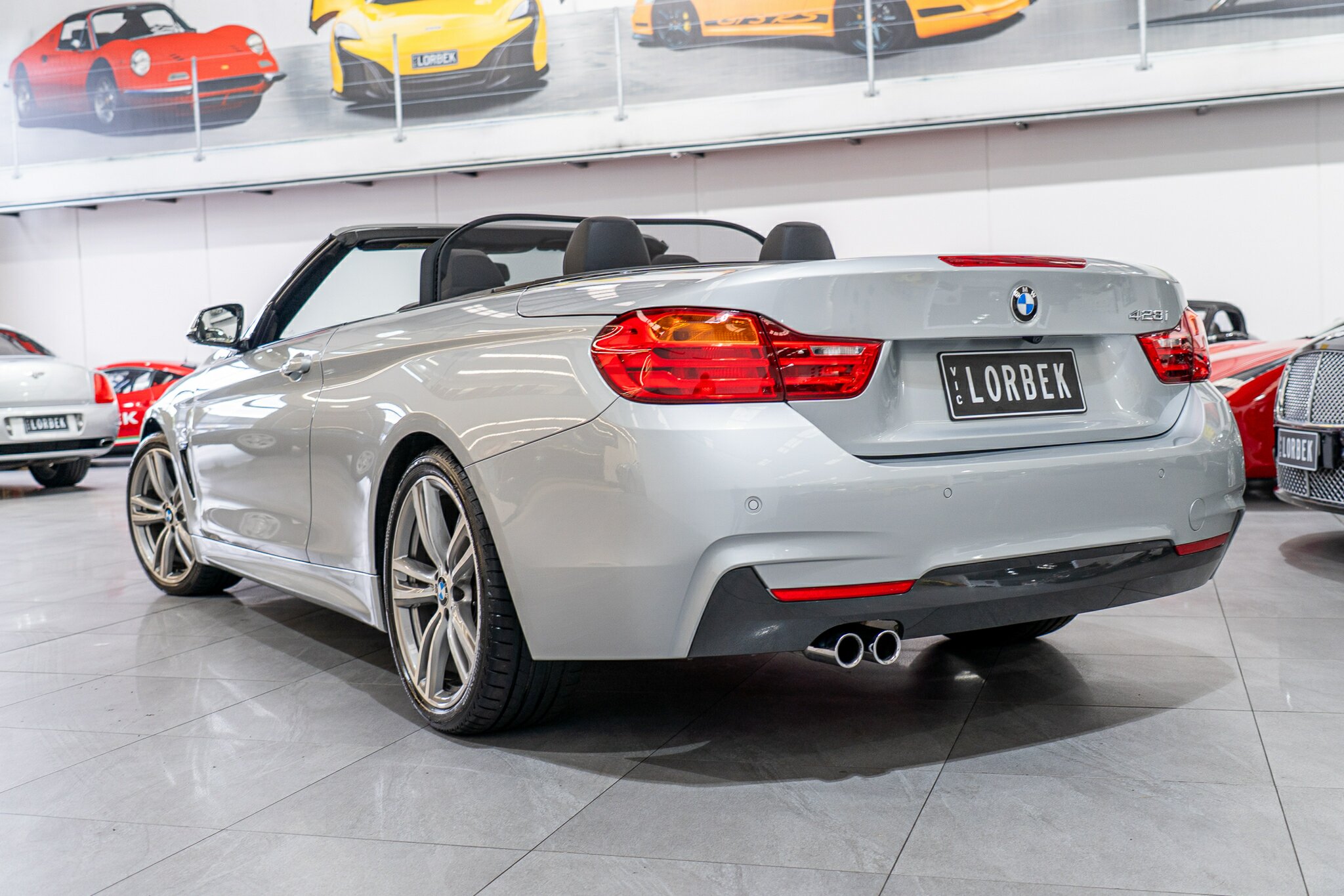 2015 BMW 4 F33 28i M SPORT 8 SP AUTOMATIC CONVERTIBLE