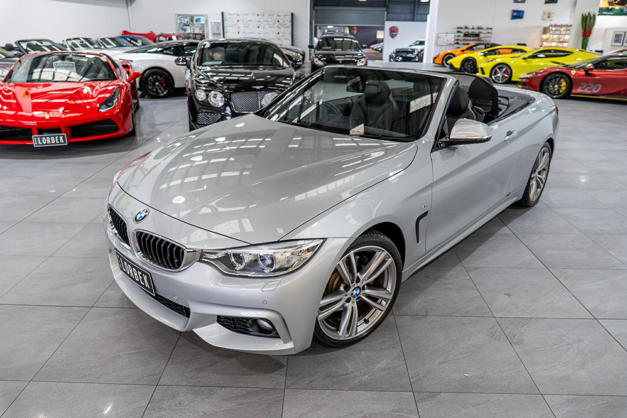 2015 BMW 4 F33 28i M SPORT 8 SP AUTOMATIC CONVERTIBLE