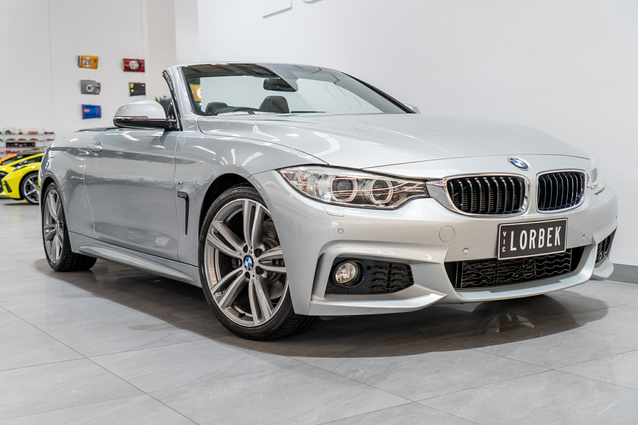 2015 BMW 4 F33 28i M SPORT 8 SP AUTOMATIC CONVERTIBLE