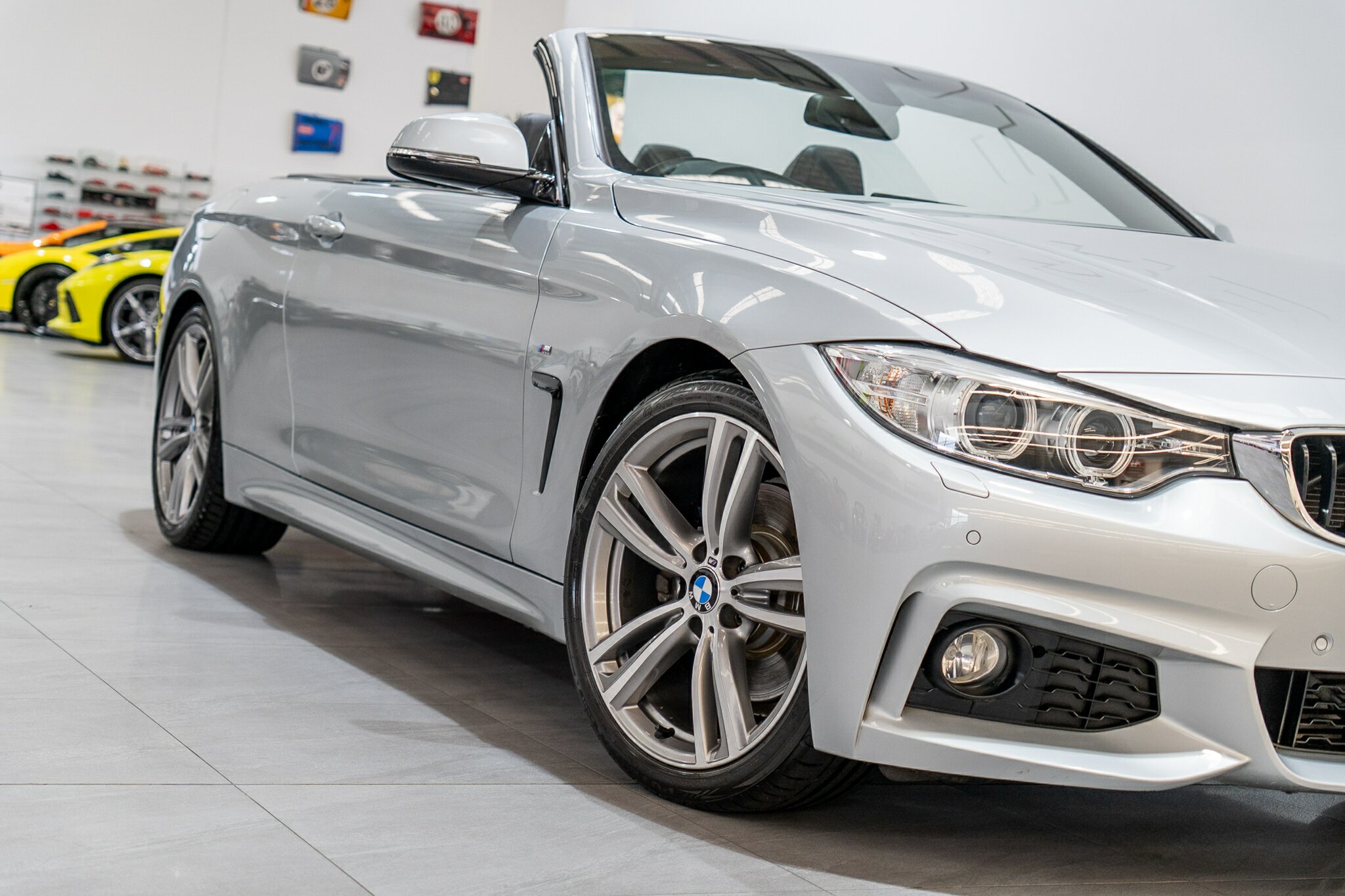 2015 BMW 4 F33 28i M SPORT 8 SP AUTOMATIC CONVERTIBLE