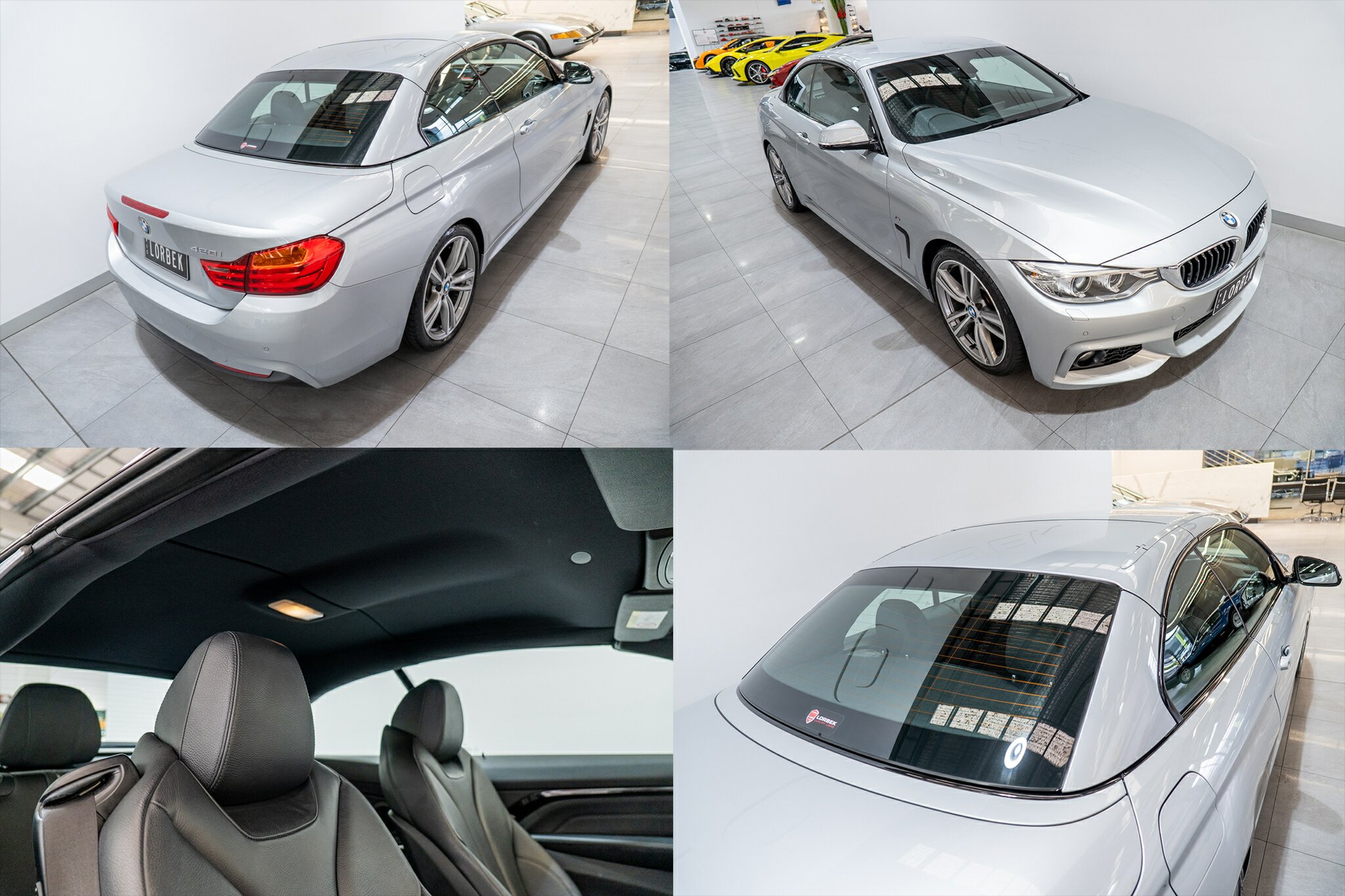 2015 BMW 4 F33 28i M SPORT 8 SP AUTOMATIC CONVERTIBLE