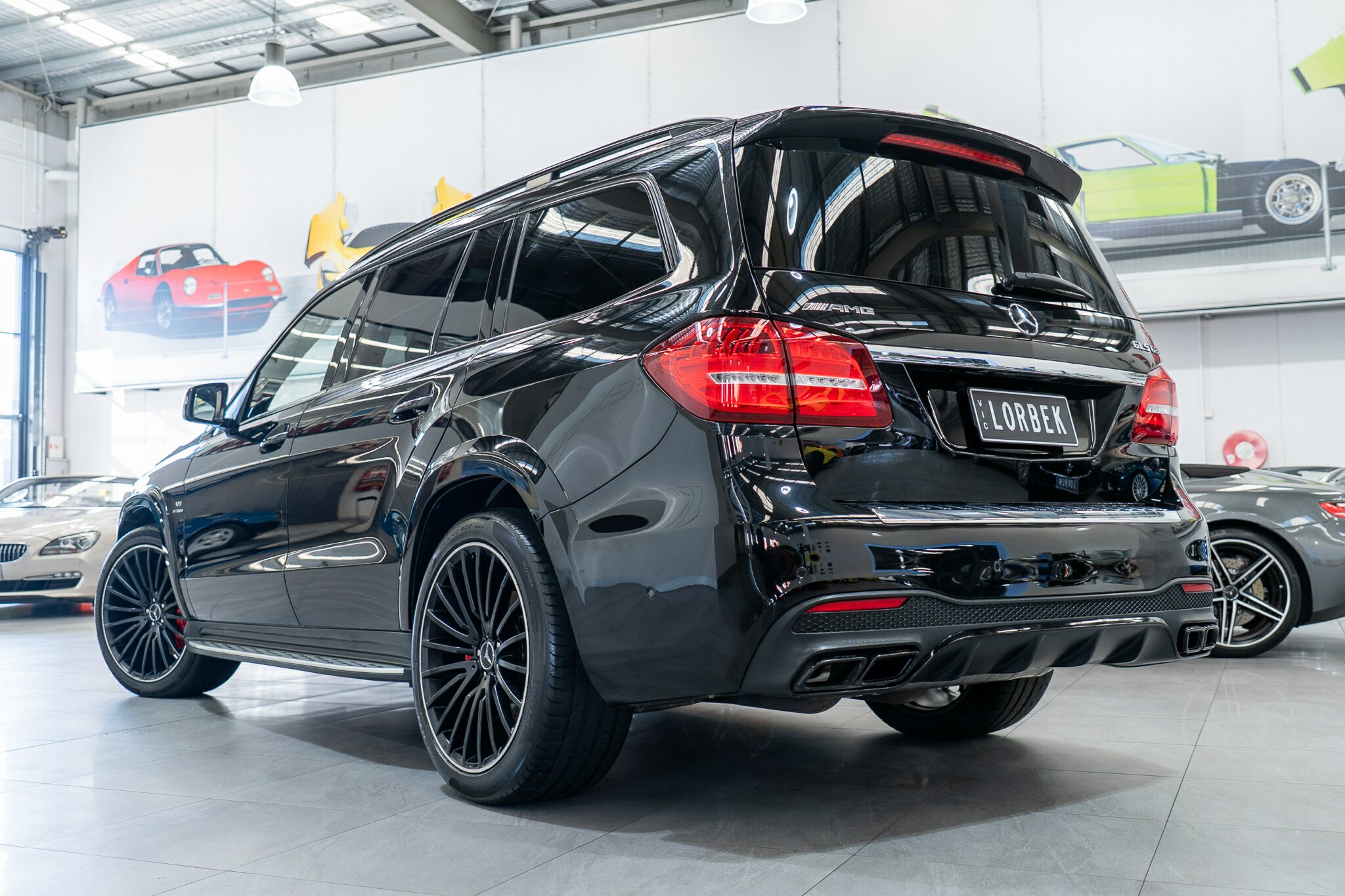 2017 MERCEDES-AMG GLS X166 MY17 63 4MATIC 7 SP AUTOMATIC G-TRONIC 4D WAGON