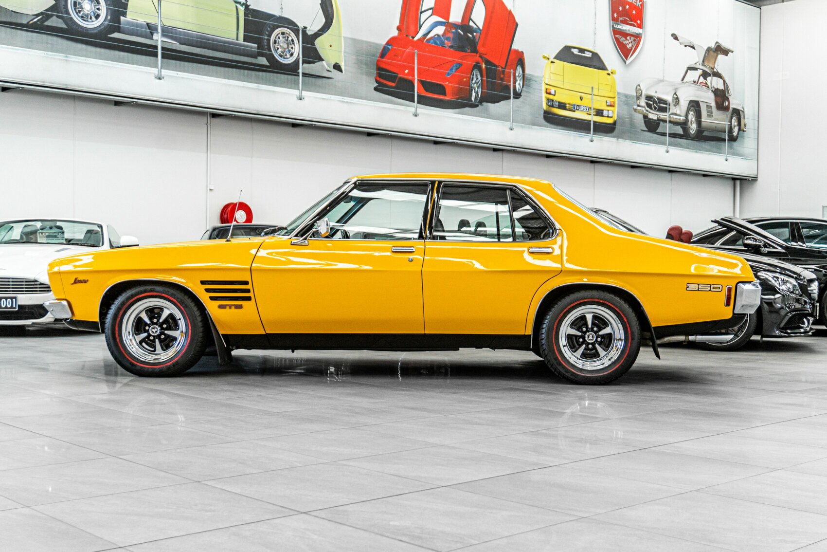 1973 HOLDEN MONARO HQ GTS 3 SP AUTOMATIC SEDAN