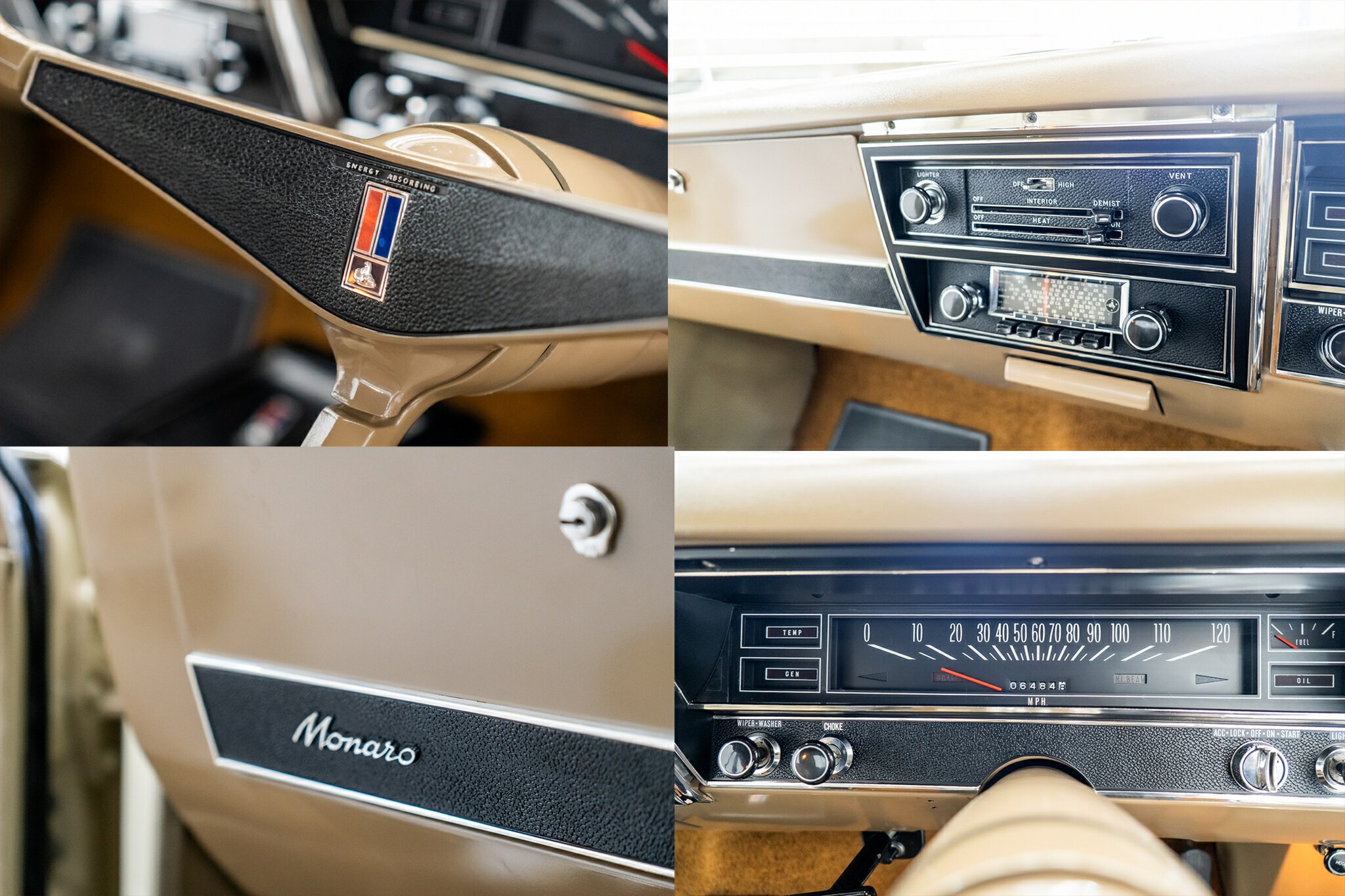 1969 HOLDEN MONARO HK GTS 4 SP MANUAL 2D COUPE