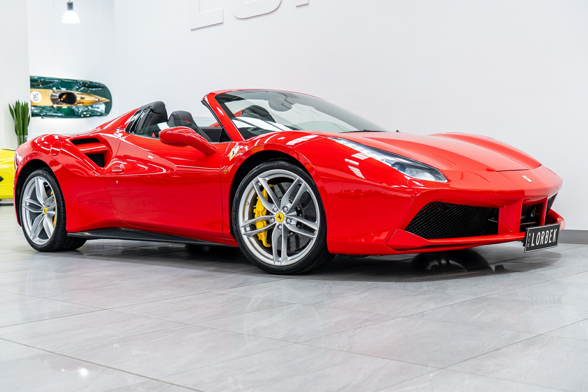 2018 FERRARI 488 SPIDER 7 SP AUTO MAN DUAL CLUTCH 2D CONVERTIBLE