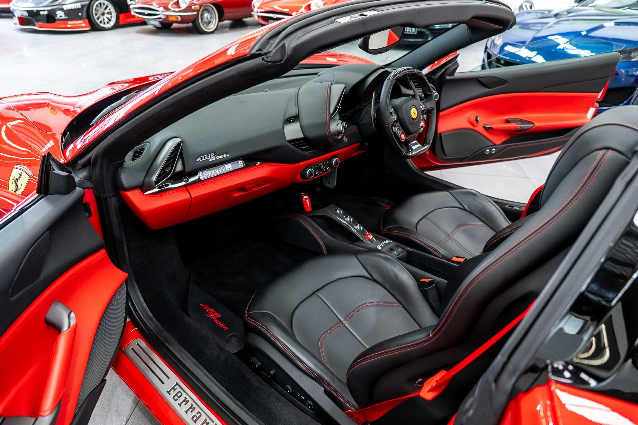 2018 FERRARI 488 SPIDER 7 SP AUTO MAN DUAL CLUTCH 2D CONVERTIBLE
