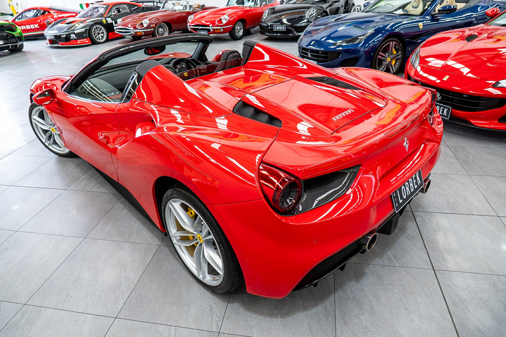 2018 FERRARI 488 SPIDER 7 SP AUTO MAN DUAL CLUTCH 2D CONVERTIBLE