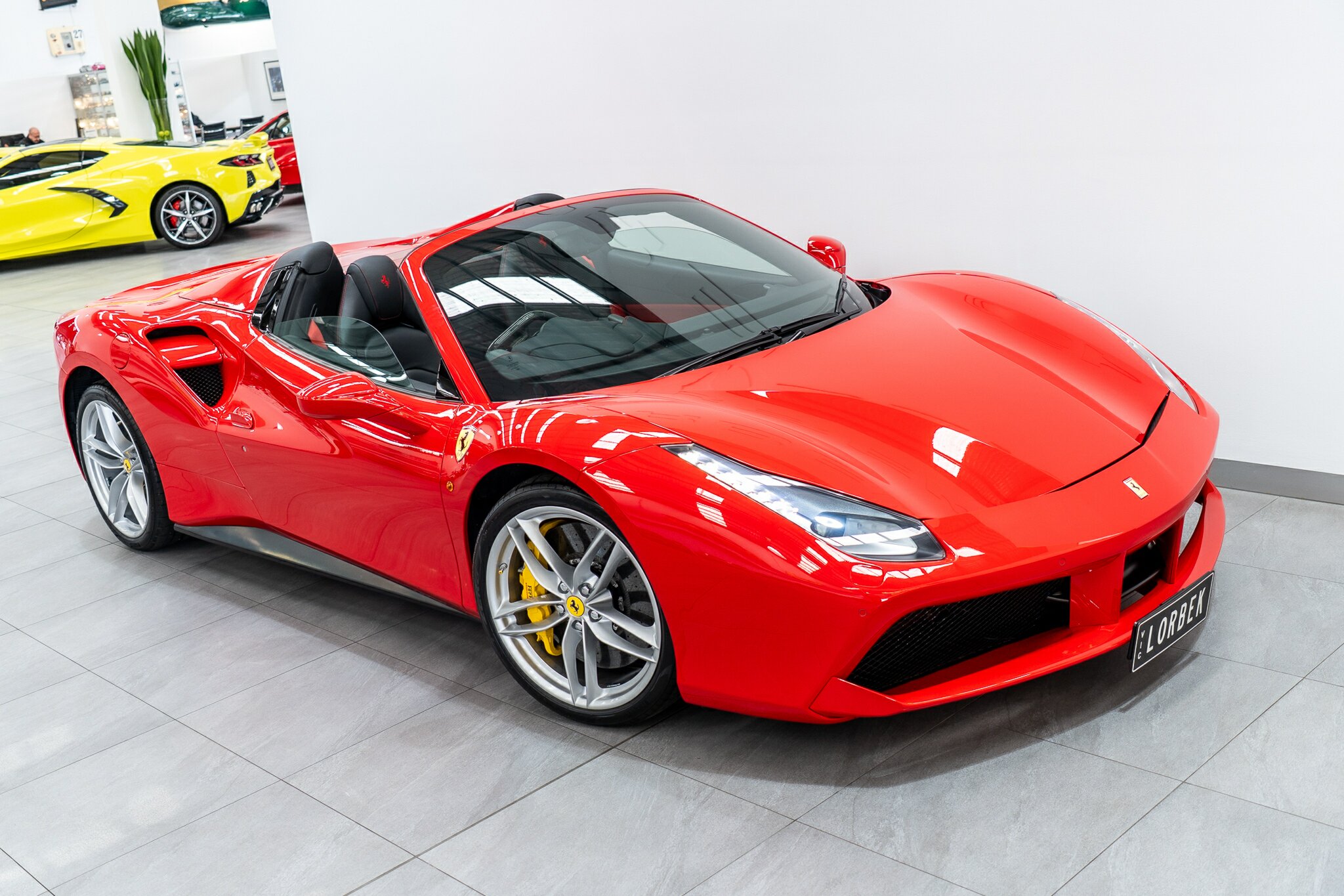 2018 FERRARI 488 SPIDER 7 SP AUTO MAN DUAL CLUTCH 2D CONVERTIBLE