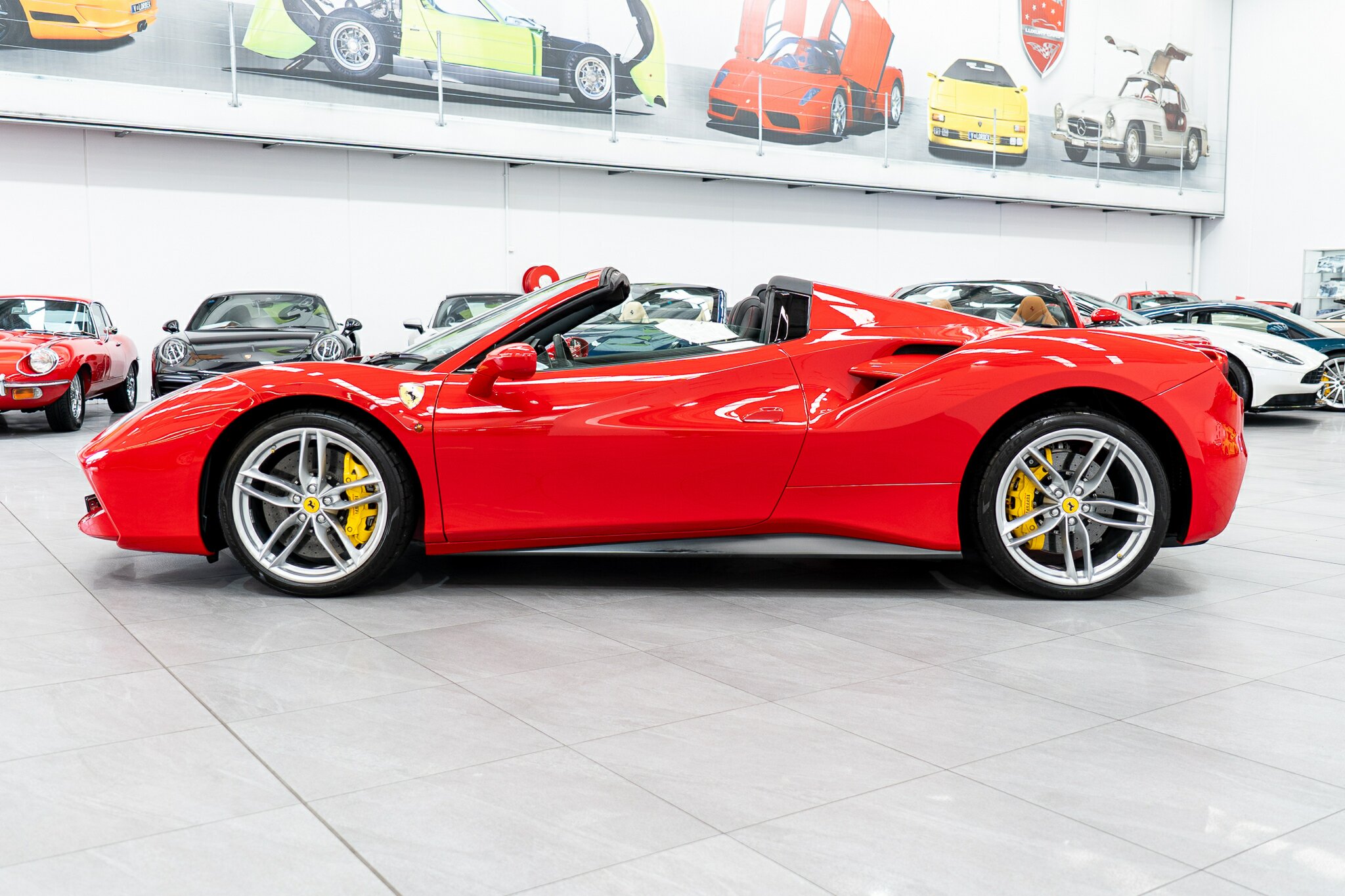 2018 FERRARI 488 SPIDER 7 SP AUTO MAN DUAL CLUTCH 2D CONVERTIBLE