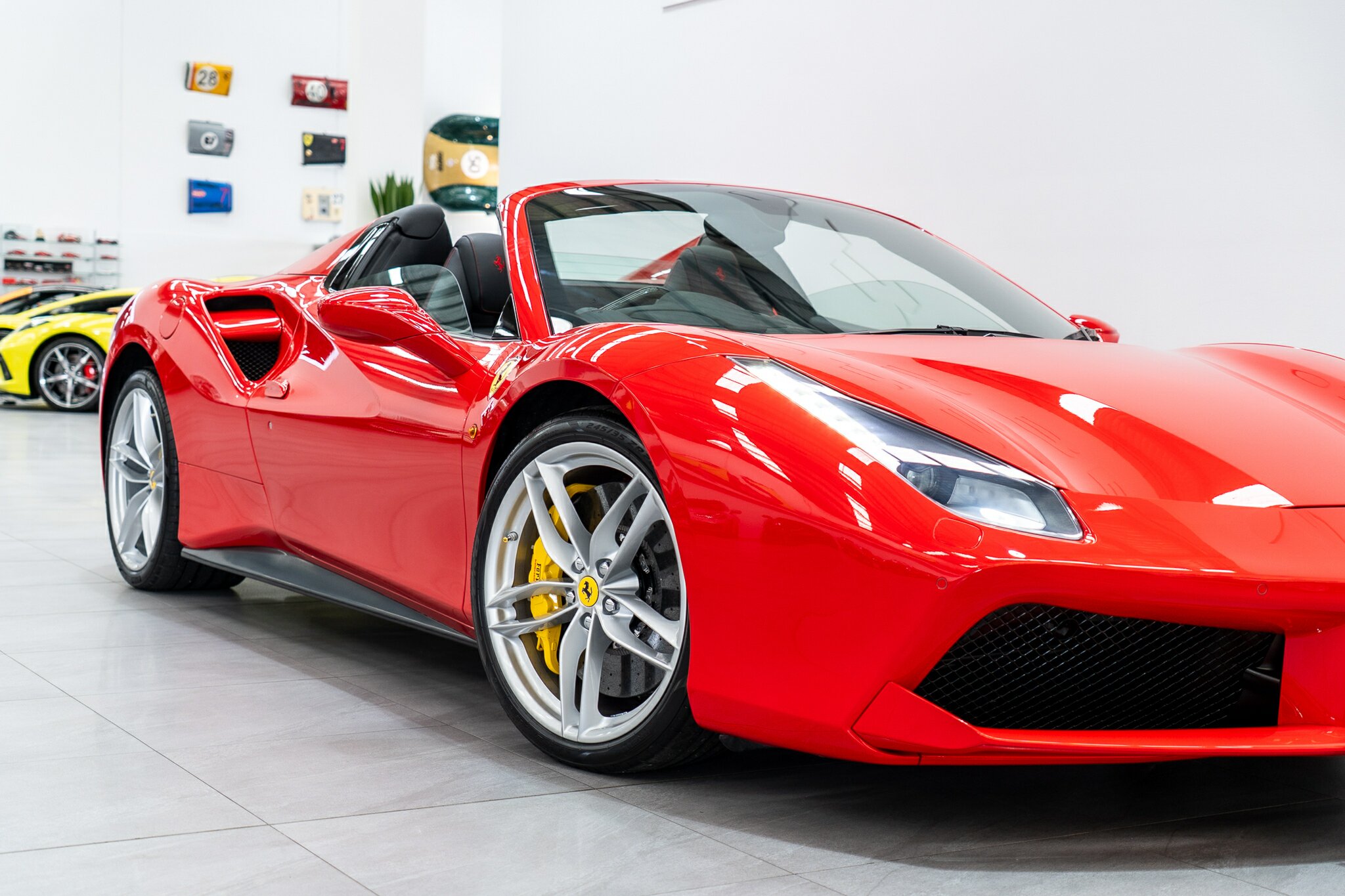 2018 FERRARI 488 SPIDER 7 SP AUTO MAN DUAL CLUTCH 2D CONVERTIBLE