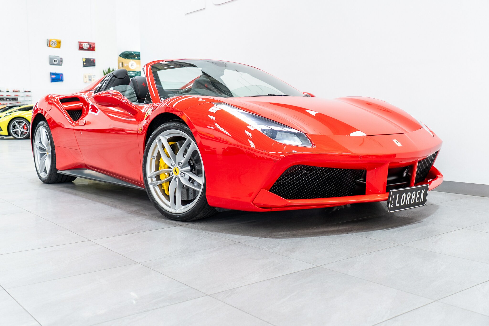 2018 FERRARI 488 SPIDER 7 SP AUTO MAN DUAL CLUTCH 2D CONVERTIBLE
