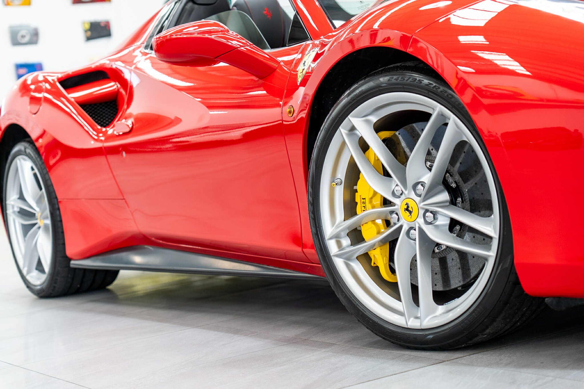 2018 FERRARI 488 SPIDER 7 SP AUTO MAN DUAL CLUTCH 2D CONVERTIBLE