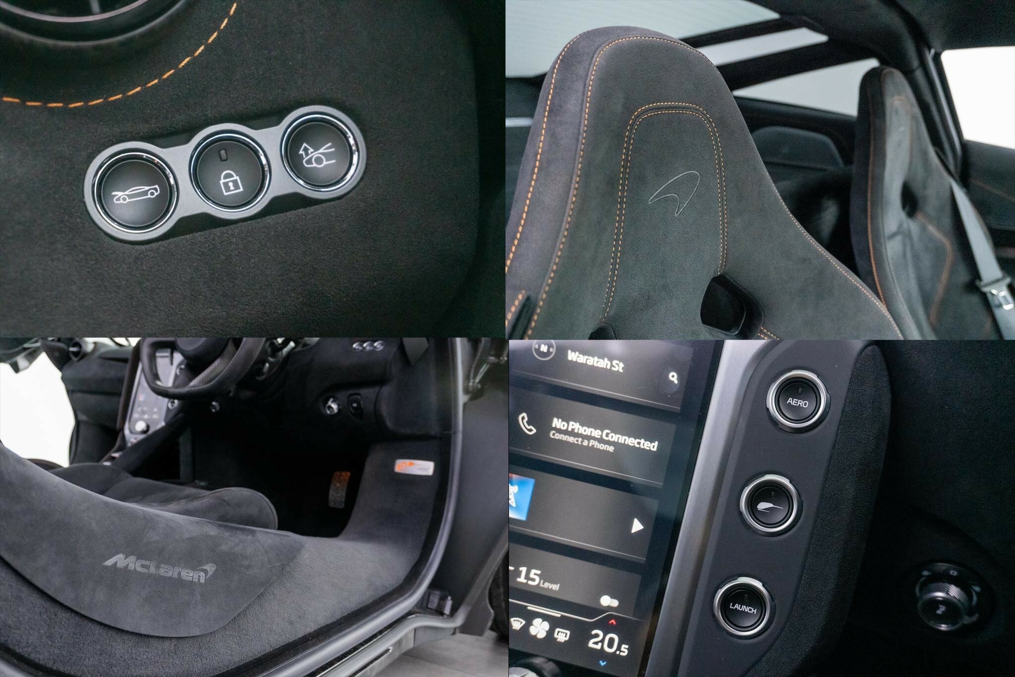 2024 MCLAREN 750S MY24 7 SP AUTO DUAL CLUTCH SEDAN