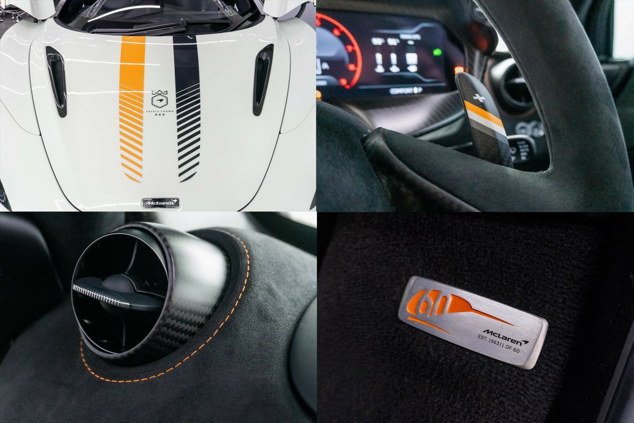2024 MCLAREN 750S MY24 7 SP AUTO DUAL CLUTCH SEDAN
