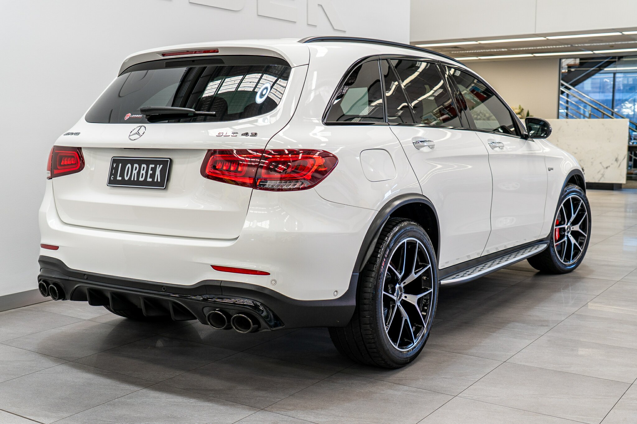 2020 MERCEDES-AMG GLC X253 MY21 43 4MATIC 9 SP AUTO TORQUE CLUTCH 4D WAGON