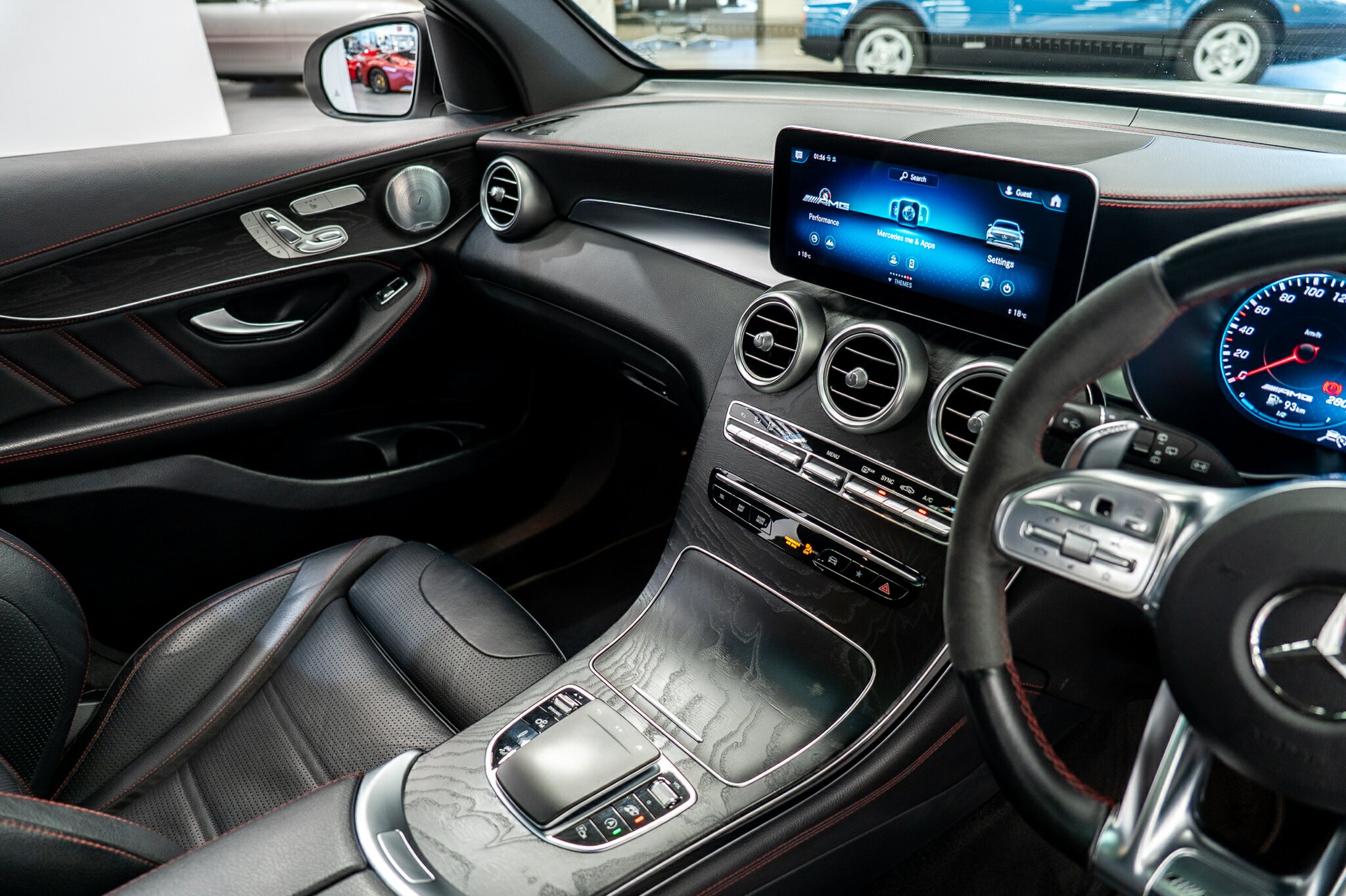 2020 MERCEDES-AMG GLC X253 MY21 43 4MATIC 9 SP AUTO TORQUE CLUTCH 4D WAGON