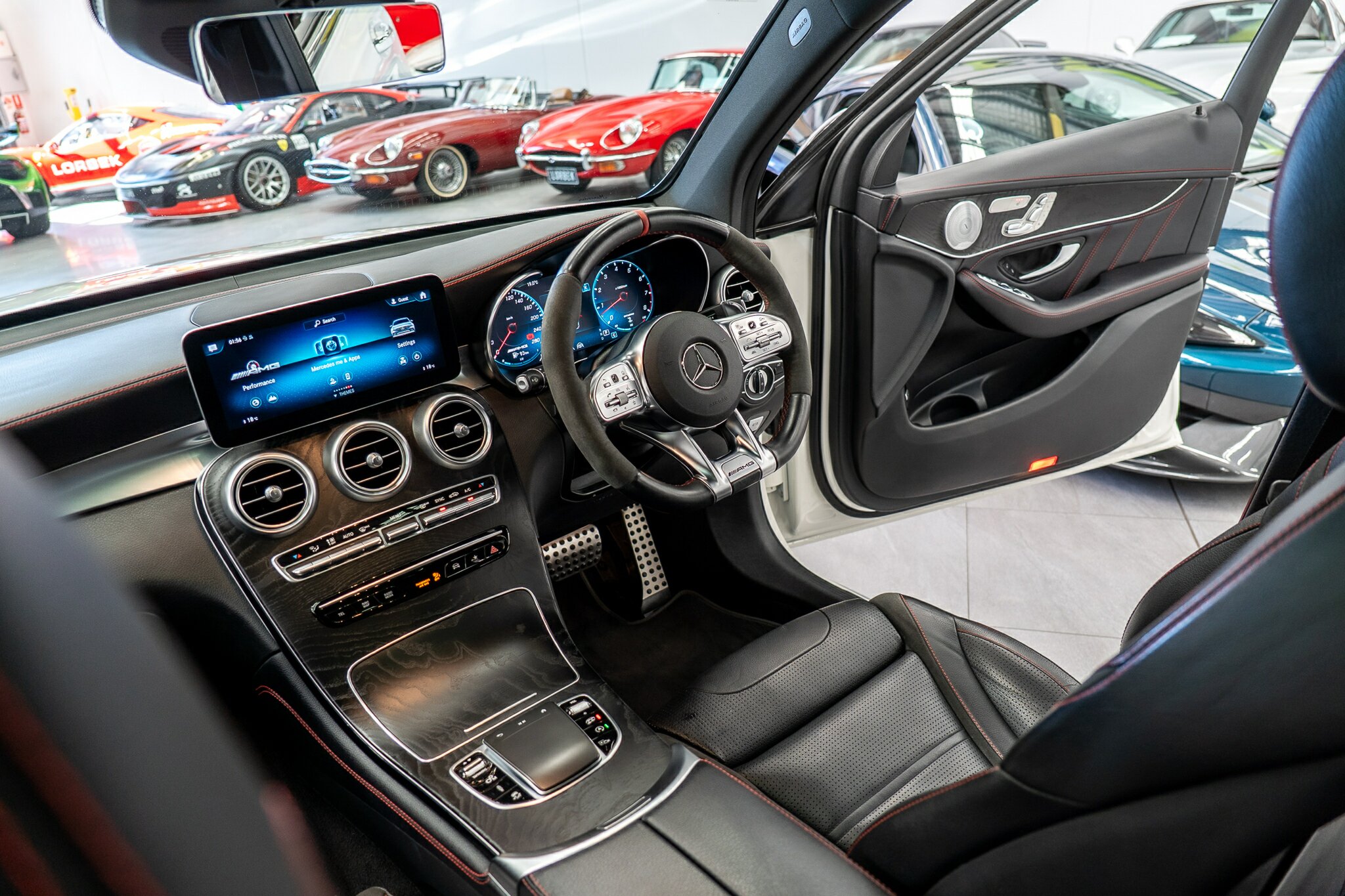 2020 MERCEDES-AMG GLC X253 MY21 43 4MATIC 9 SP AUTO TORQUE CLUTCH 4D WAGON