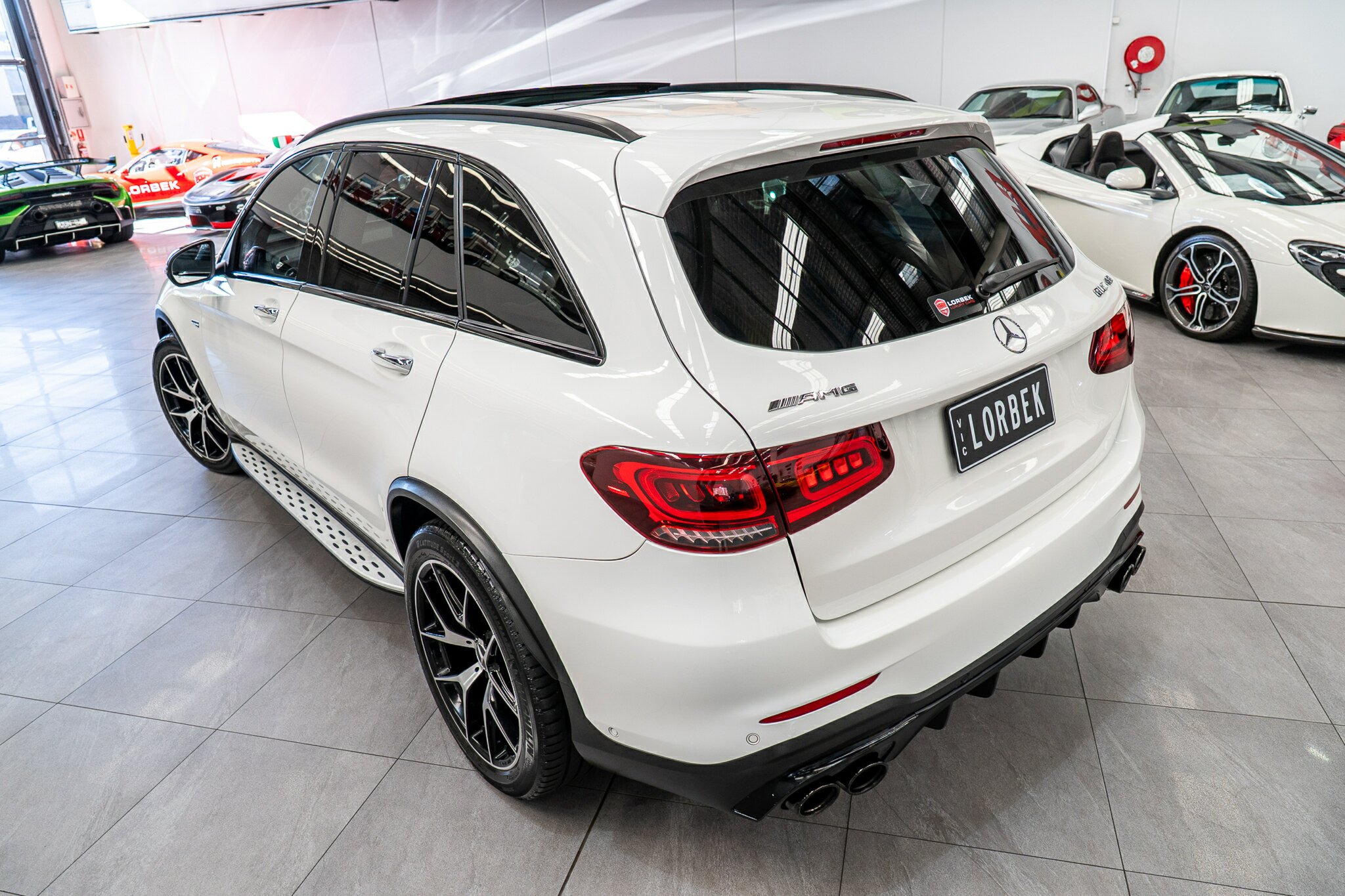 2020 MERCEDES-AMG GLC X253 MY21 43 4MATIC 9 SP AUTO TORQUE CLUTCH 4D WAGON