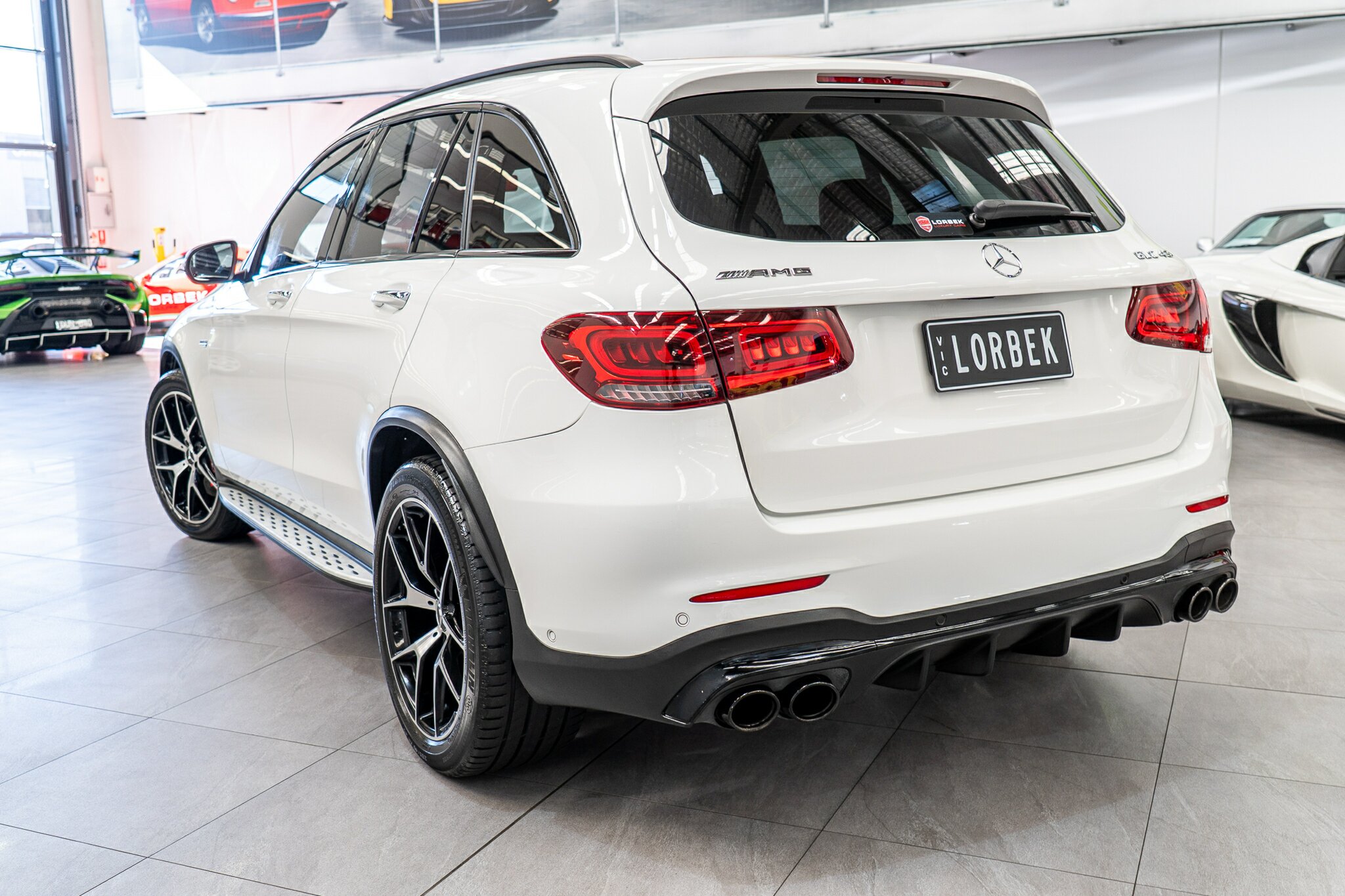 2020 MERCEDES-AMG GLC X253 MY21 43 4MATIC 9 SP AUTO TORQUE CLUTCH 4D WAGON