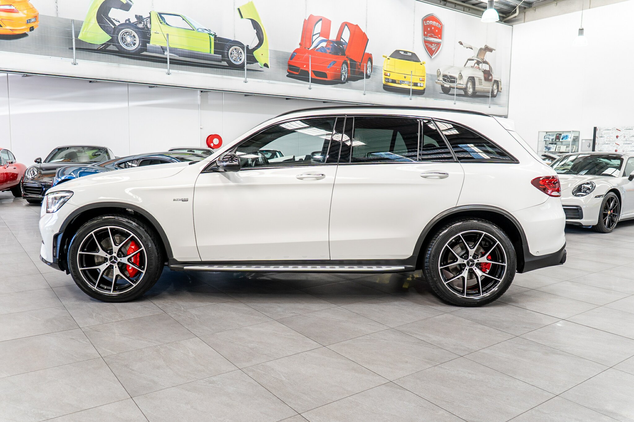 2020 MERCEDES-AMG GLC X253 MY21 43 4MATIC 9 SP AUTO TORQUE CLUTCH 4D WAGON