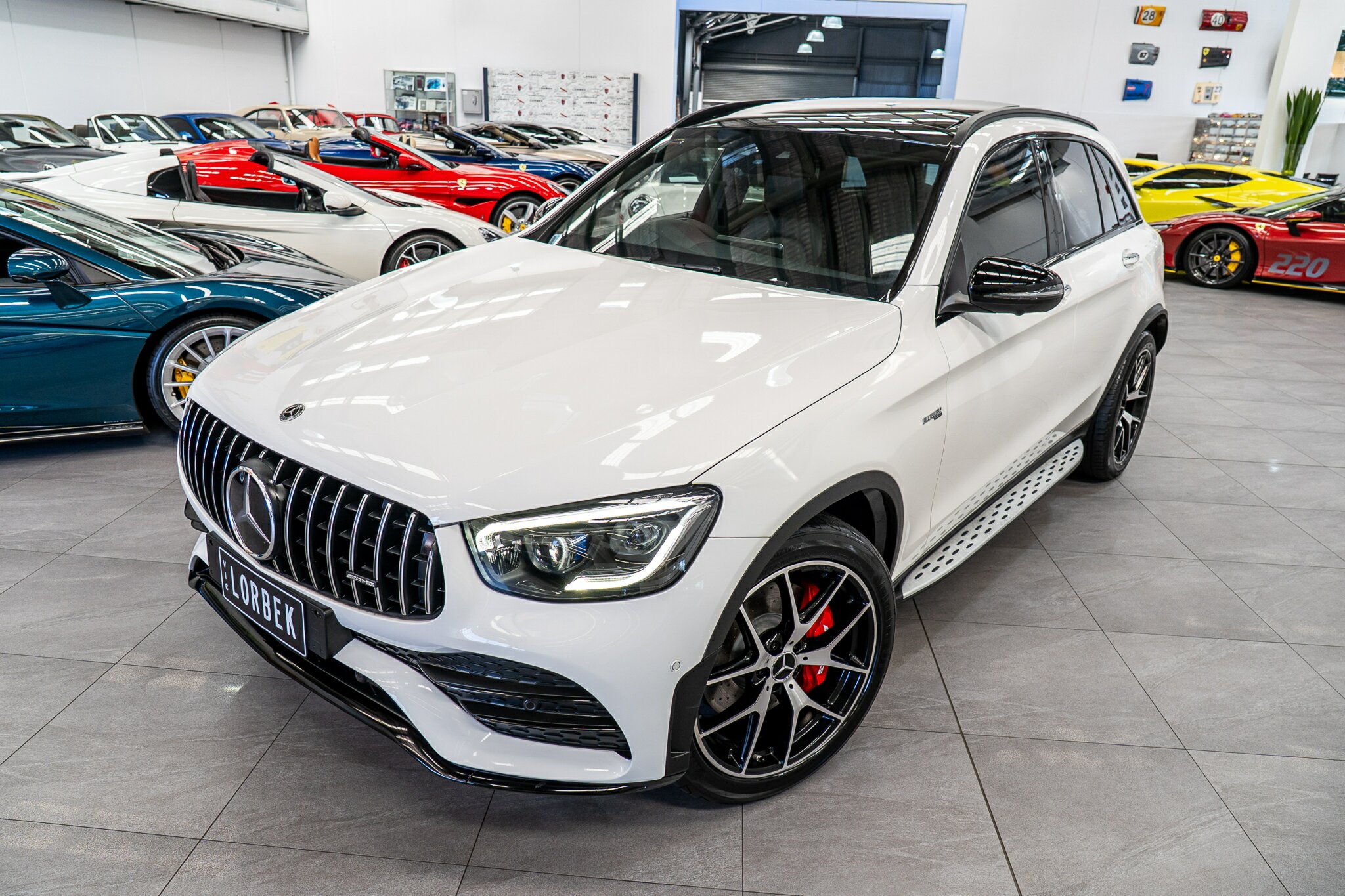 2020 MERCEDES-AMG GLC X253 MY21 43 4MATIC 9 SP AUTO TORQUE CLUTCH 4D WAGON
