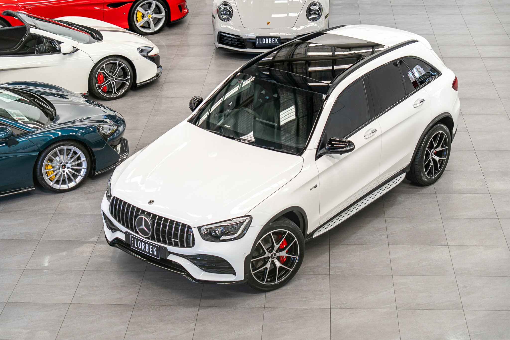 2020 MERCEDES-AMG GLC X253 MY21 43 4MATIC 9 SP AUTO TORQUE CLUTCH 4D WAGON