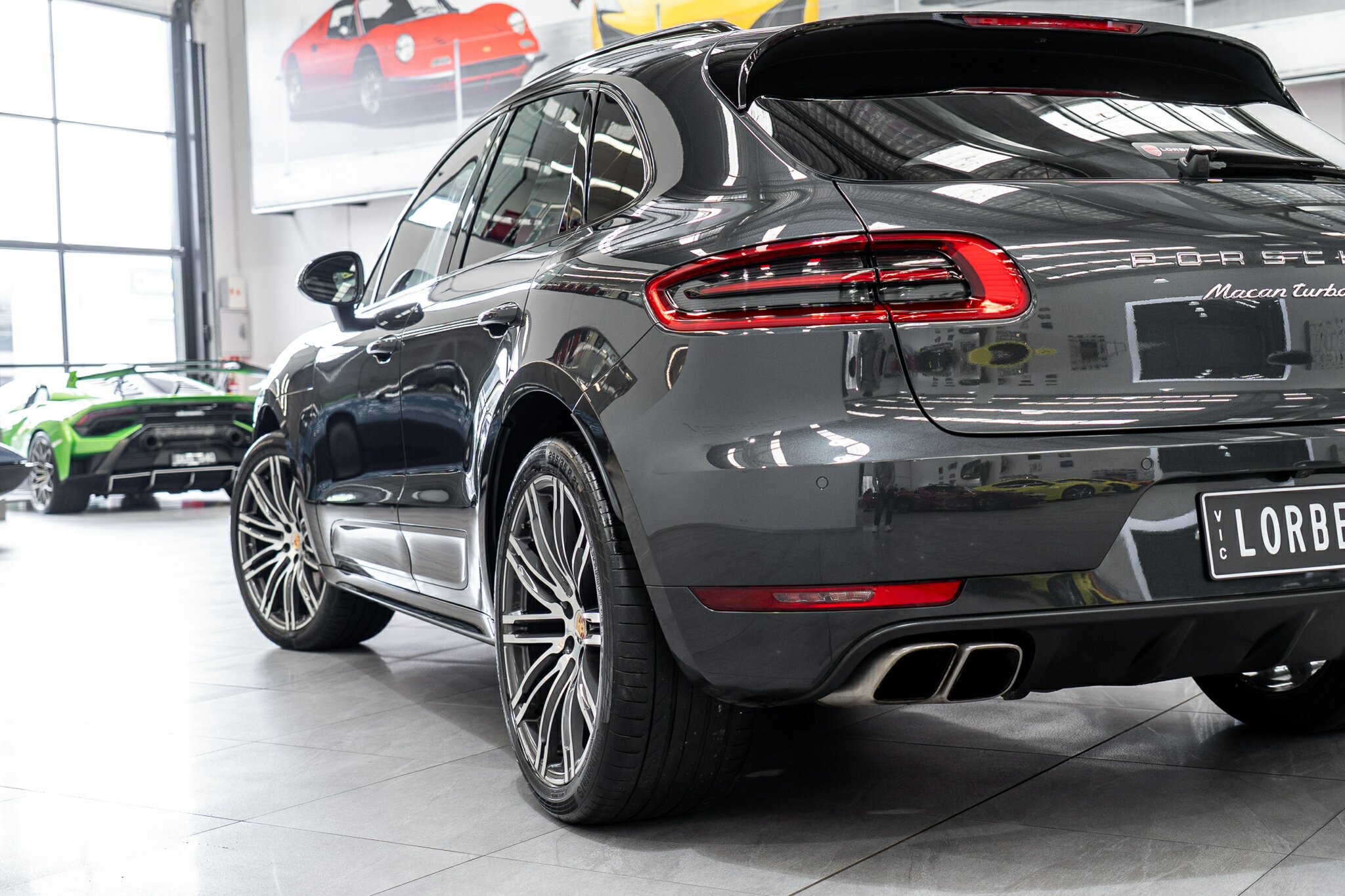 2016 PORSCHE MACAN MY17 TURBO 7 SP AUTO DUAL CLUTCH 4D WAGON