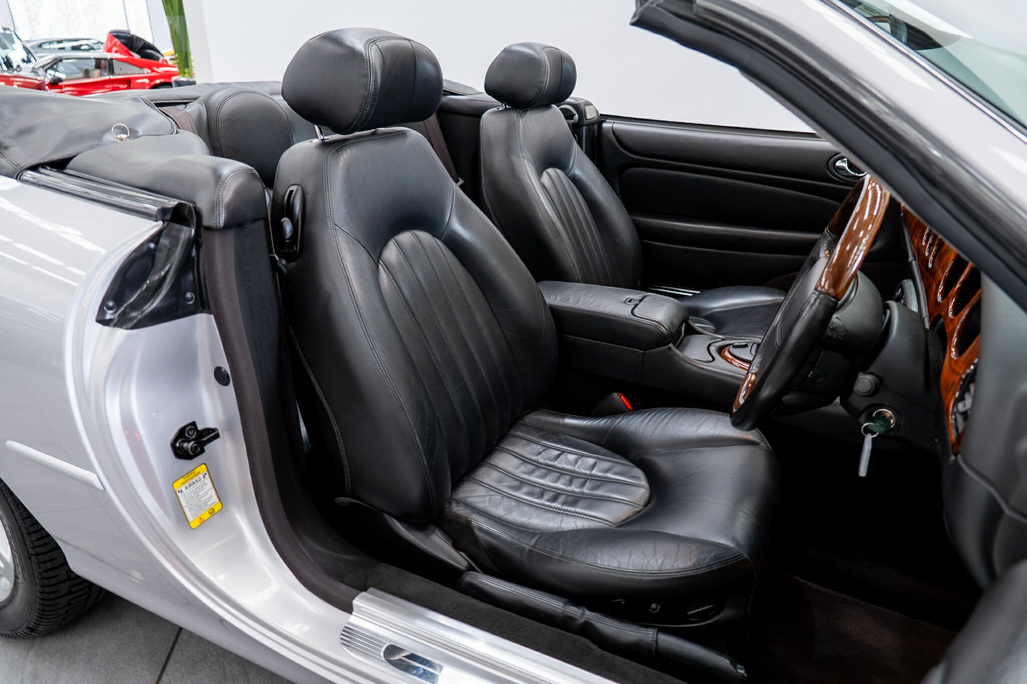 2002 JAGUAR XK8 MY03 6 SP AUTOMATIC 2D CONVERTIBLE