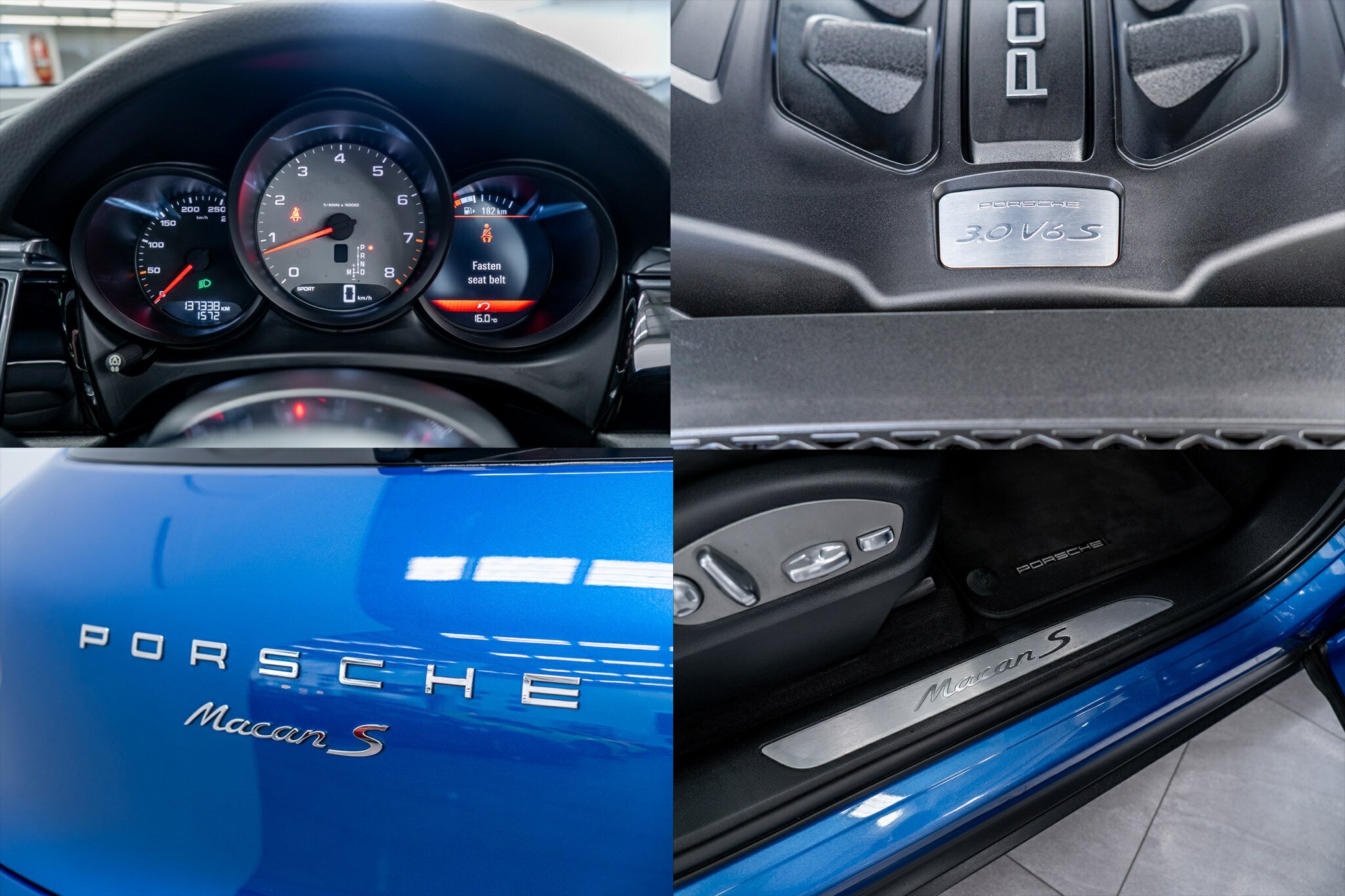 2015 PORSCHE MACAN MY15 S 7 SP AUTO DUAL CLUTCH 4D WAGON