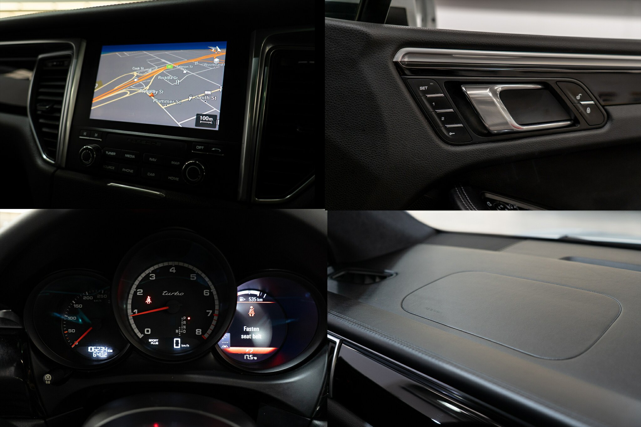 2016 PORSCHE MACAN MY17 TURBO 7 SP AUTO DUAL CLUTCH 4D WAGON
