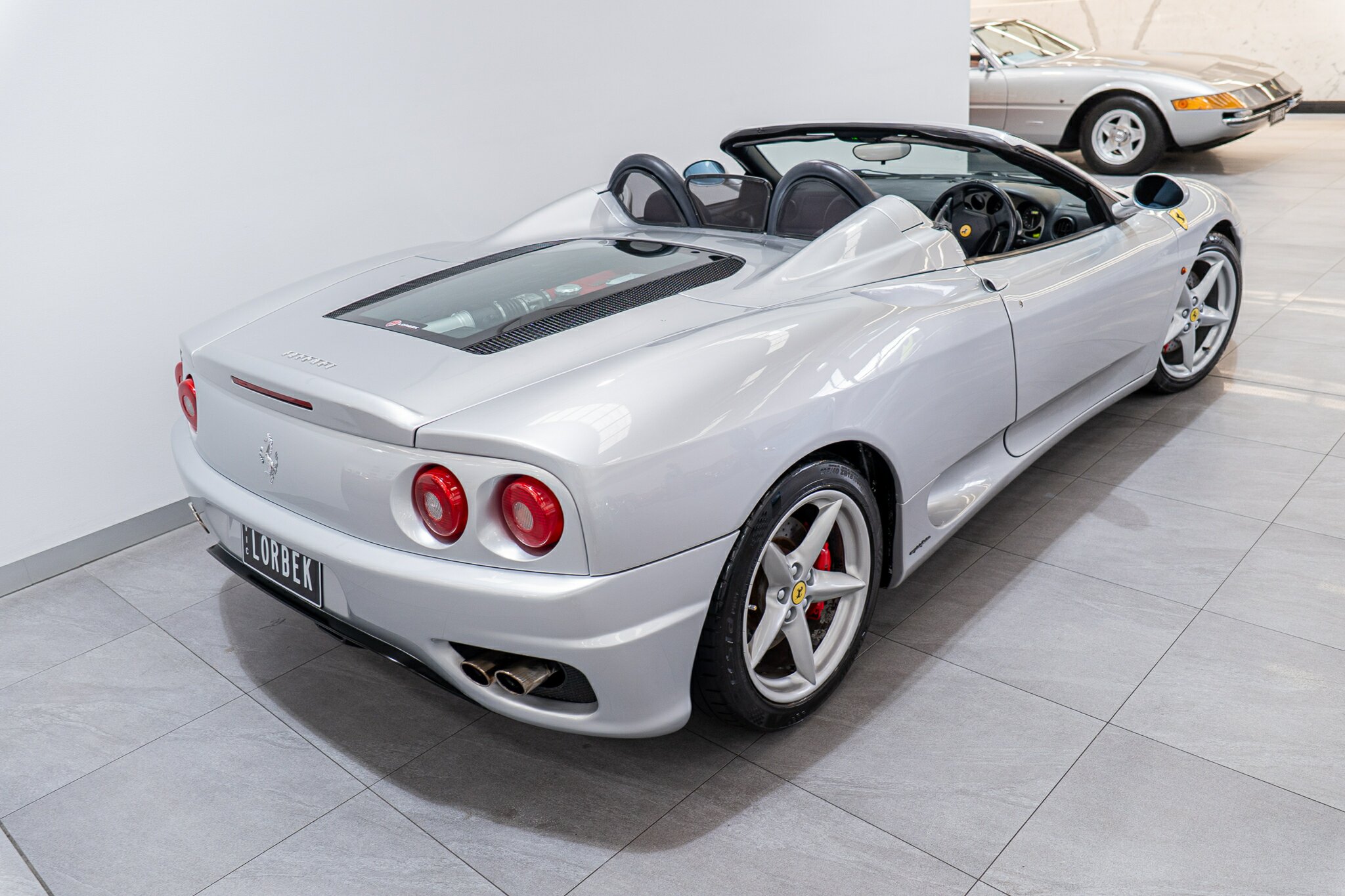 2001 FERRARI 360 SPIDER 6 SP AUTOMATIC 2D CONVERTIBLE
