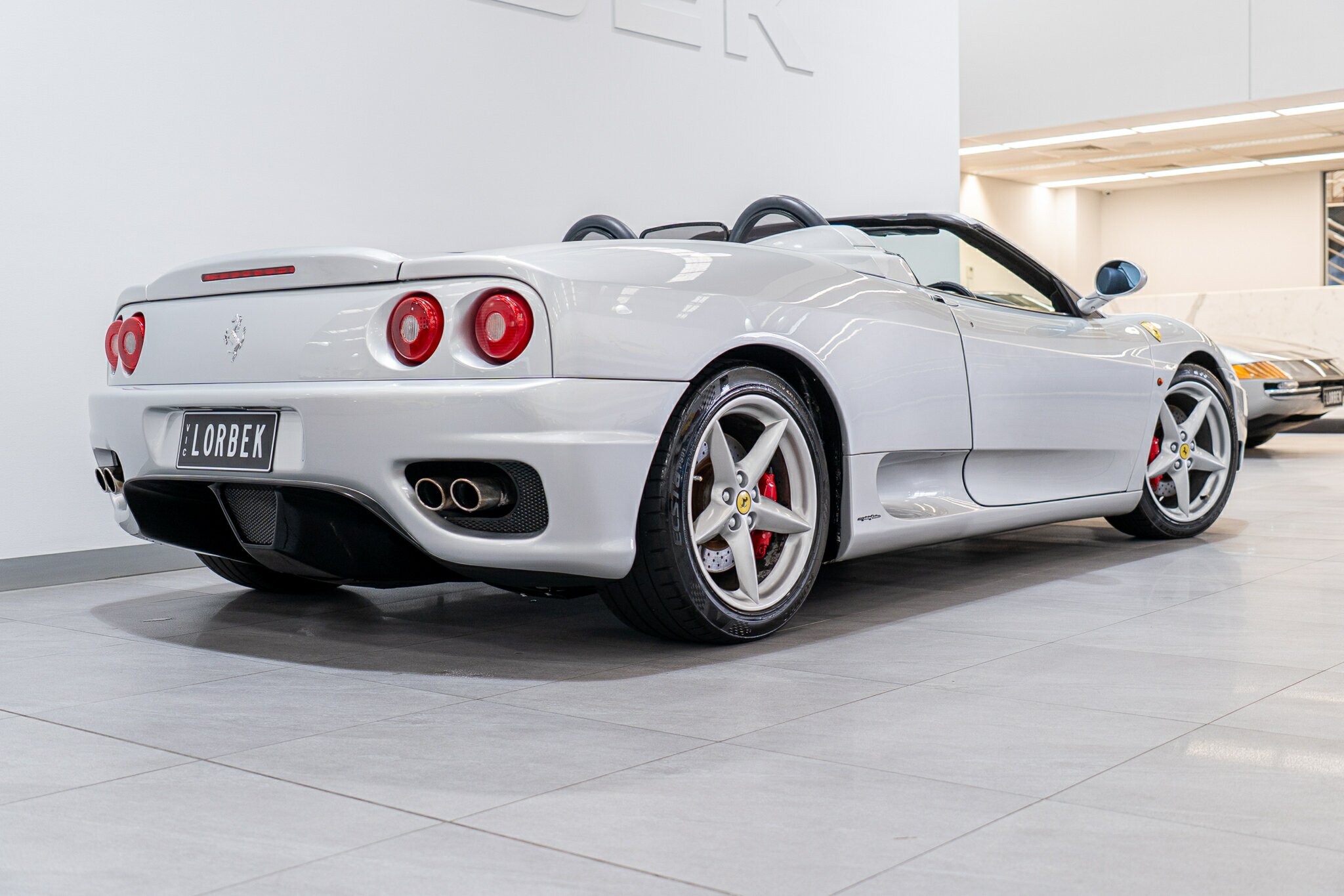 2001 FERRARI 360 SPIDER 6 SP AUTOMATIC 2D CONVERTIBLE