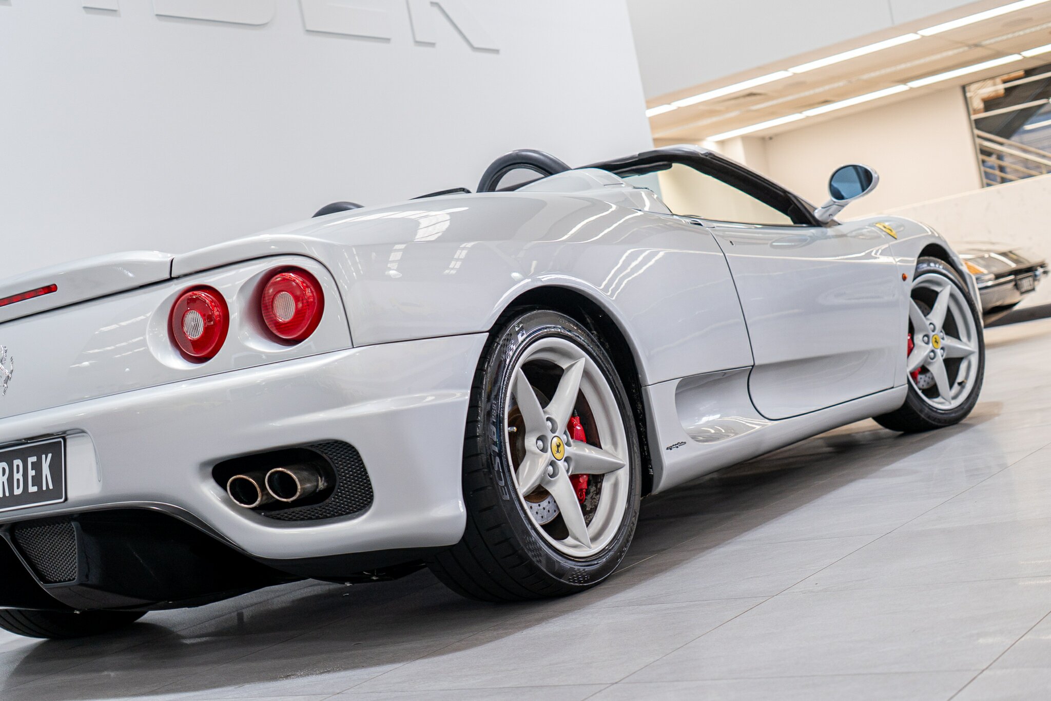 2001 FERRARI 360 SPIDER 6 SP AUTOMATIC 2D CONVERTIBLE