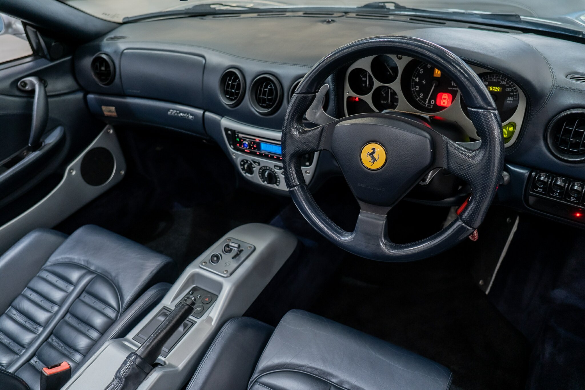 2001 FERRARI 360 SPIDER 6 SP AUTOMATIC 2D CONVERTIBLE