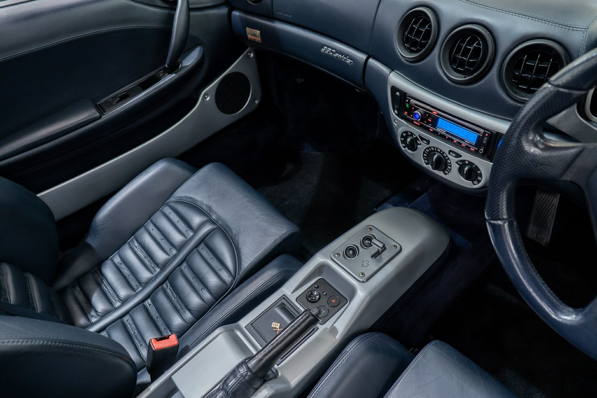2001 FERRARI 360 SPIDER 6 SP AUTOMATIC 2D CONVERTIBLE