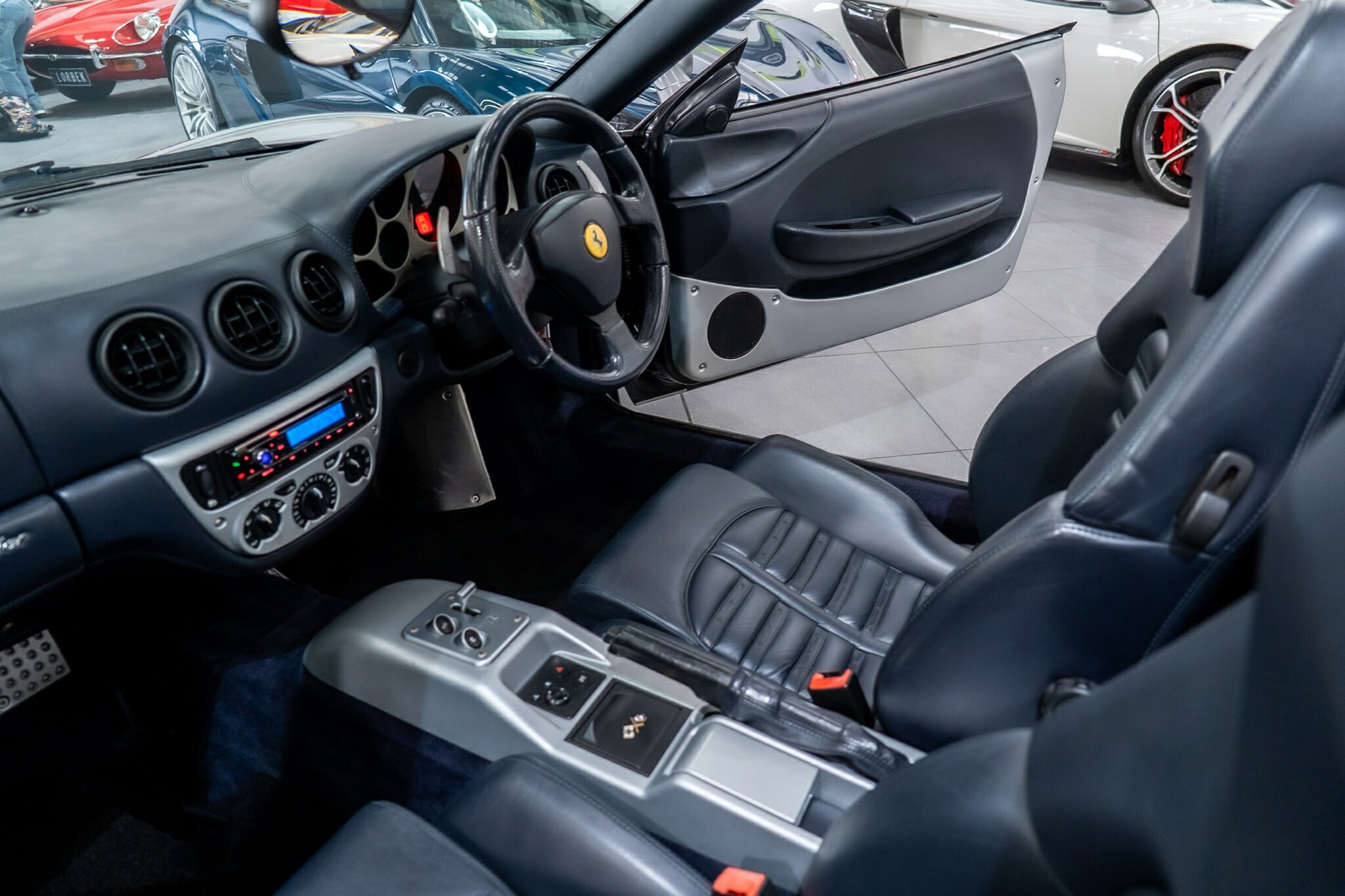2001 FERRARI 360 SPIDER 6 SP AUTOMATIC 2D CONVERTIBLE