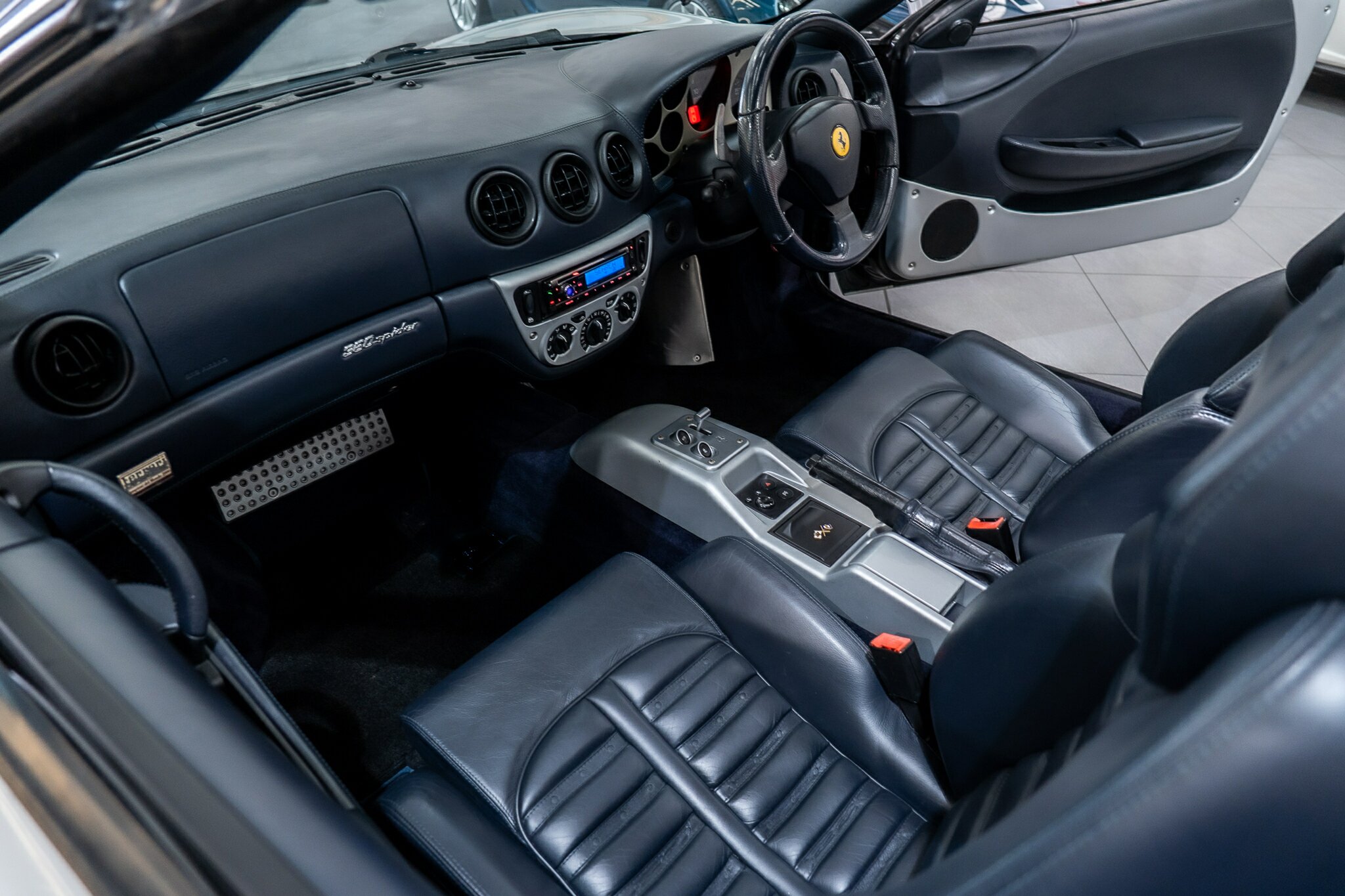 2001 FERRARI 360 SPIDER 6 SP AUTOMATIC 2D CONVERTIBLE