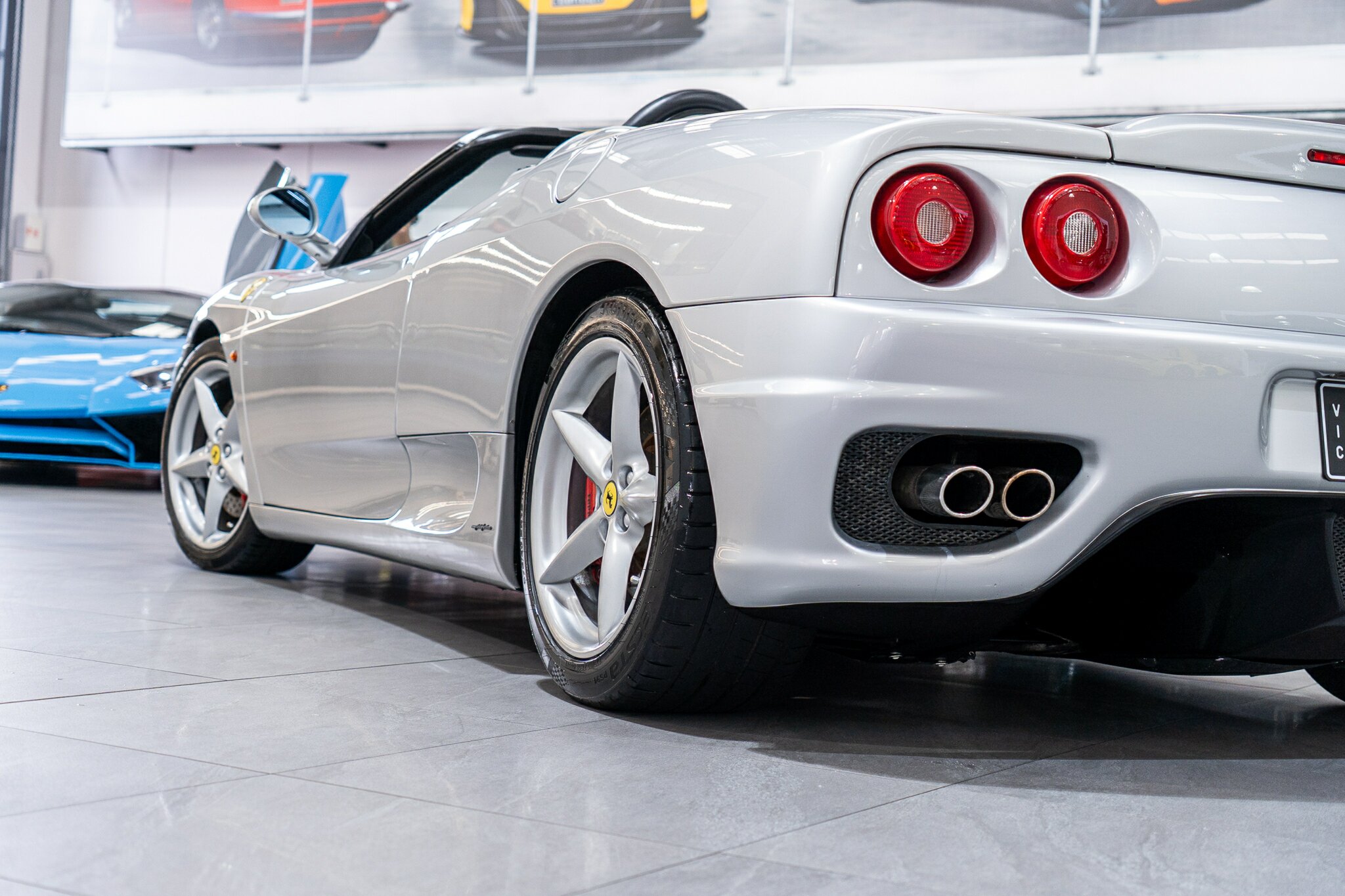 2001 FERRARI 360 SPIDER 6 SP AUTOMATIC 2D CONVERTIBLE