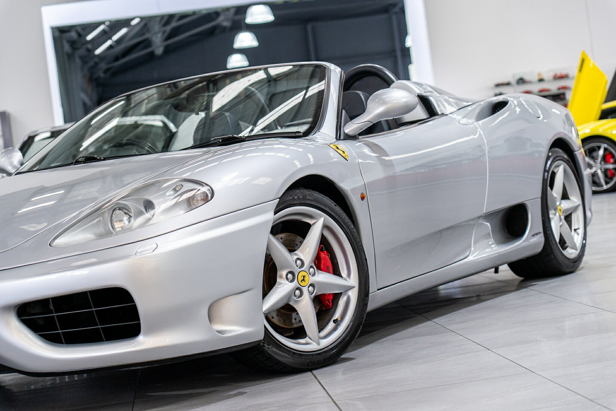 2001 FERRARI 360 SPIDER 6 SP AUTOMATIC 2D CONVERTIBLE