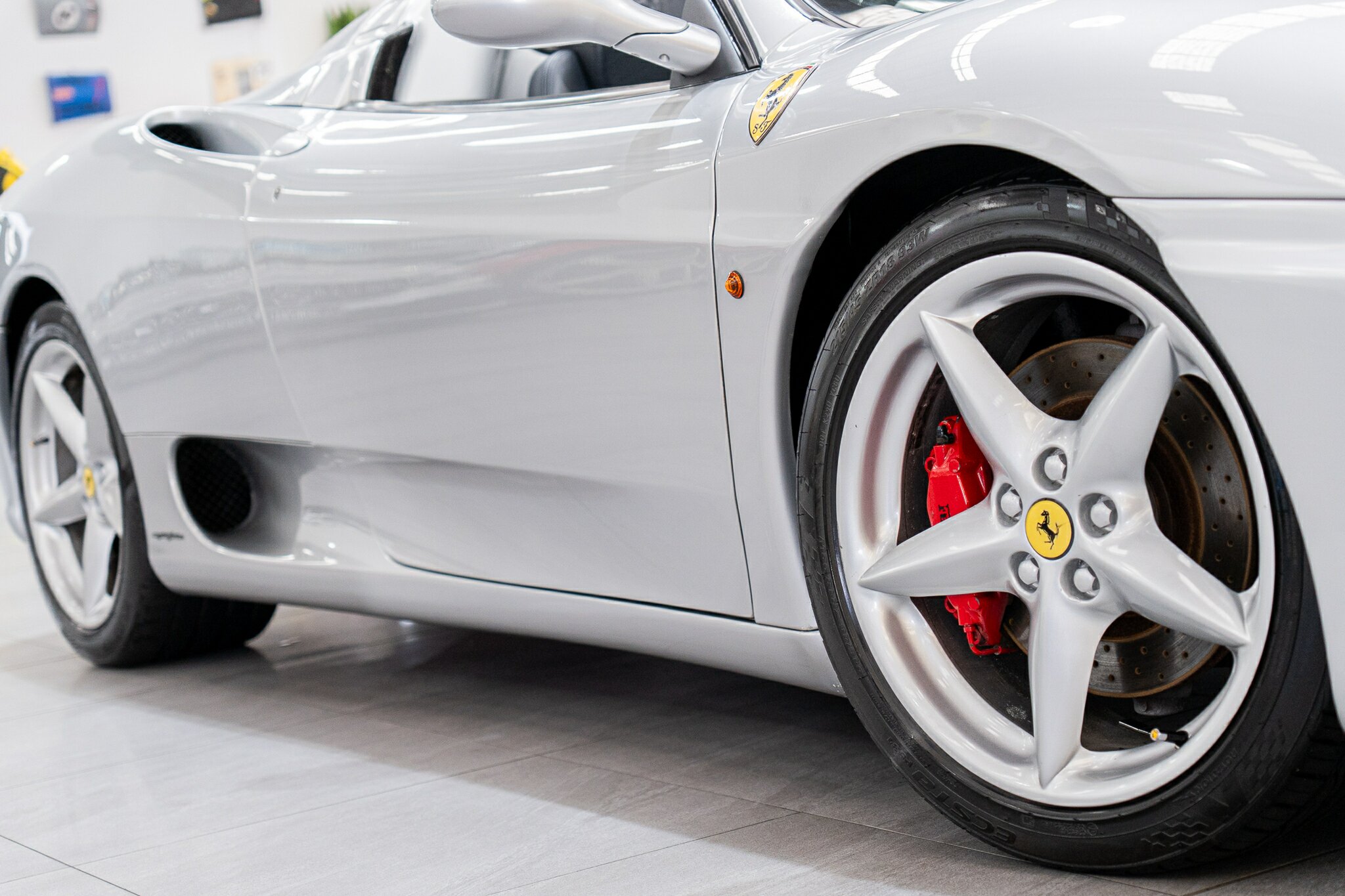 2001 FERRARI 360 SPIDER 6 SP AUTOMATIC 2D CONVERTIBLE
