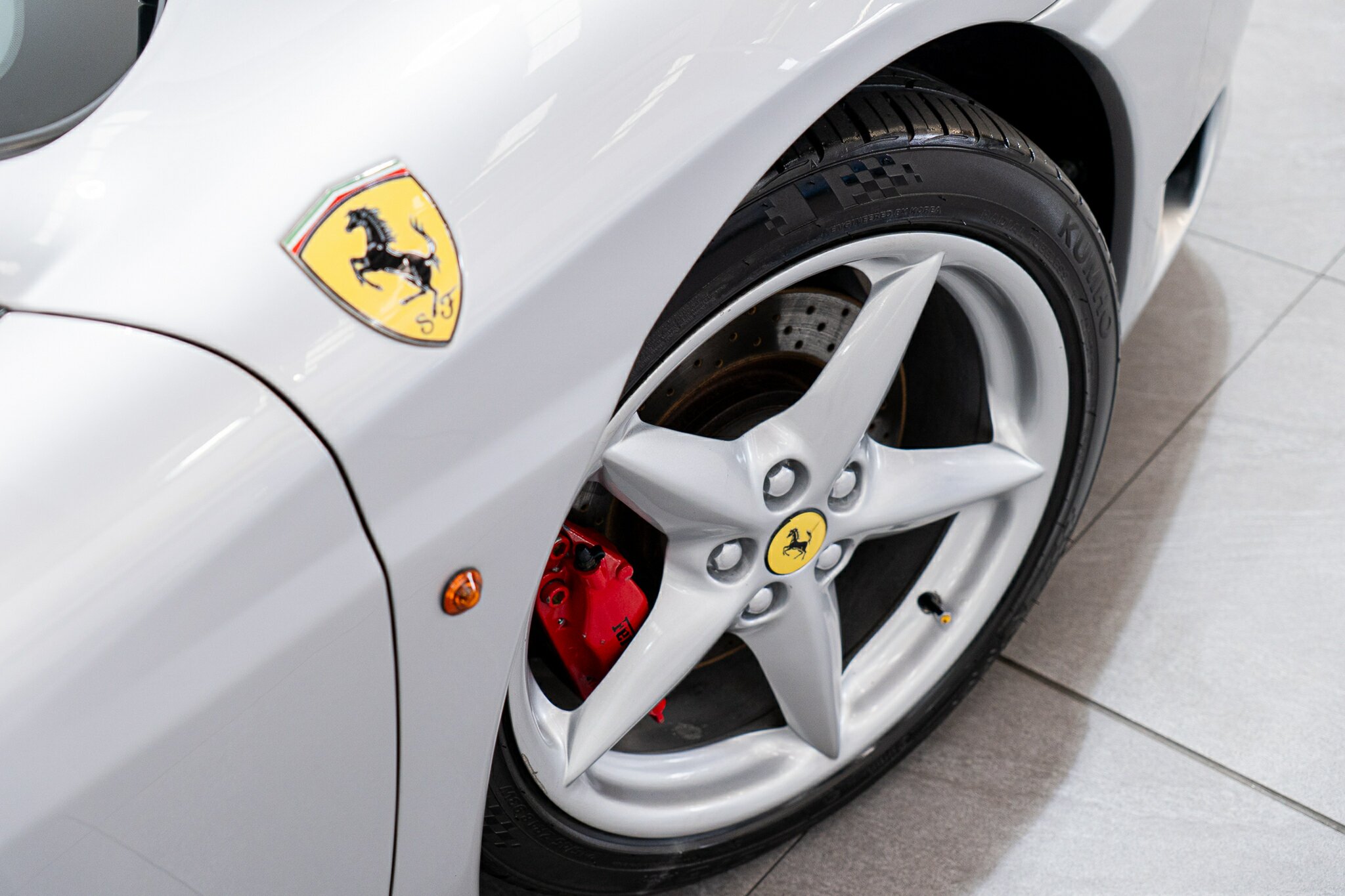 2001 FERRARI 360 SPIDER 6 SP AUTOMATIC 2D CONVERTIBLE