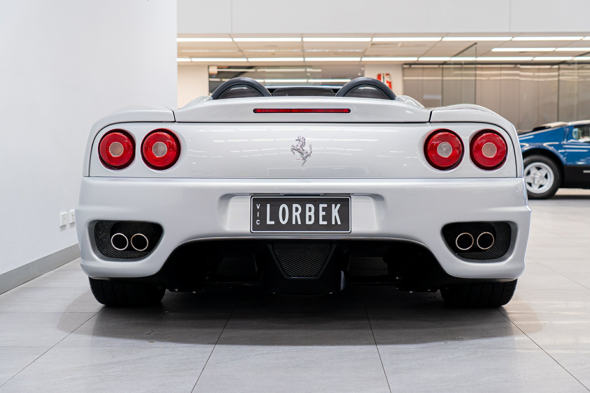 2001 FERRARI 360 SPIDER 6 SP AUTOMATIC 2D CONVERTIBLE