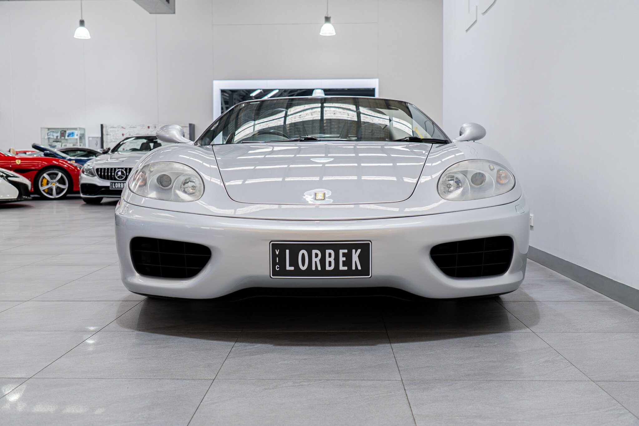 2001 FERRARI 360 SPIDER 6 SP AUTOMATIC 2D CONVERTIBLE