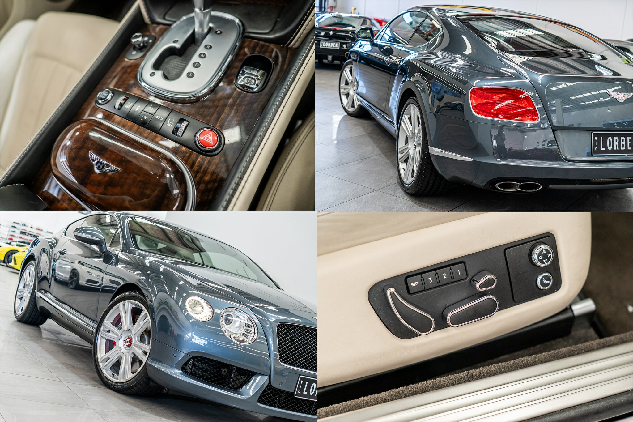 2012 BENTLEY CONTINENTAL 3W MY13 GT V8 8 SP AUTOMATIC SEQUENTIAL SEDAN