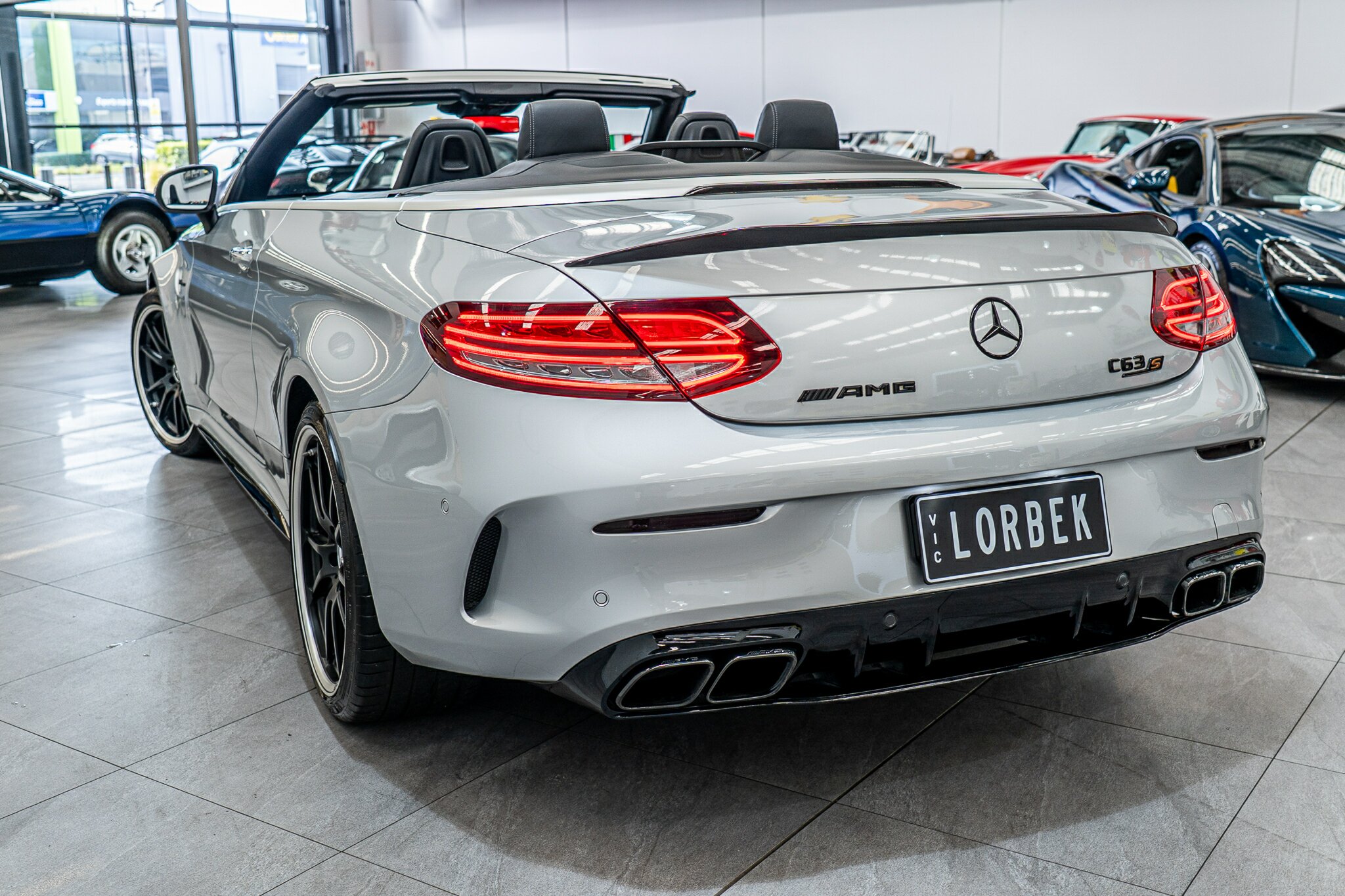 2019 MERCEDES-AMG C 205 MY19 63 S 9 SP AUTO MULTI CLUTCH 2D CABRIOLET