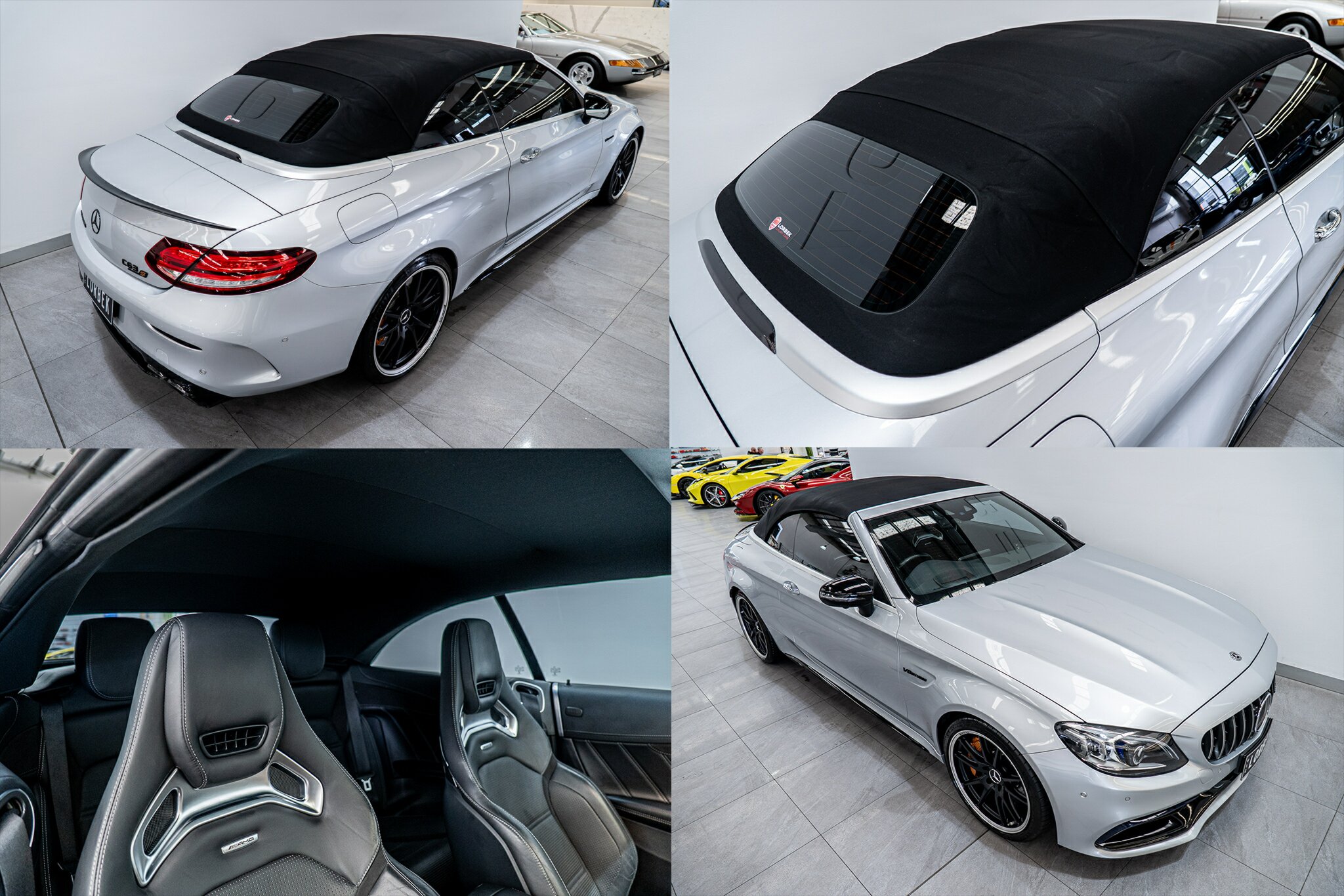 2019 MERCEDES-AMG C 205 MY19 63 S 9 SP AUTO MULTI CLUTCH 2D CABRIOLET